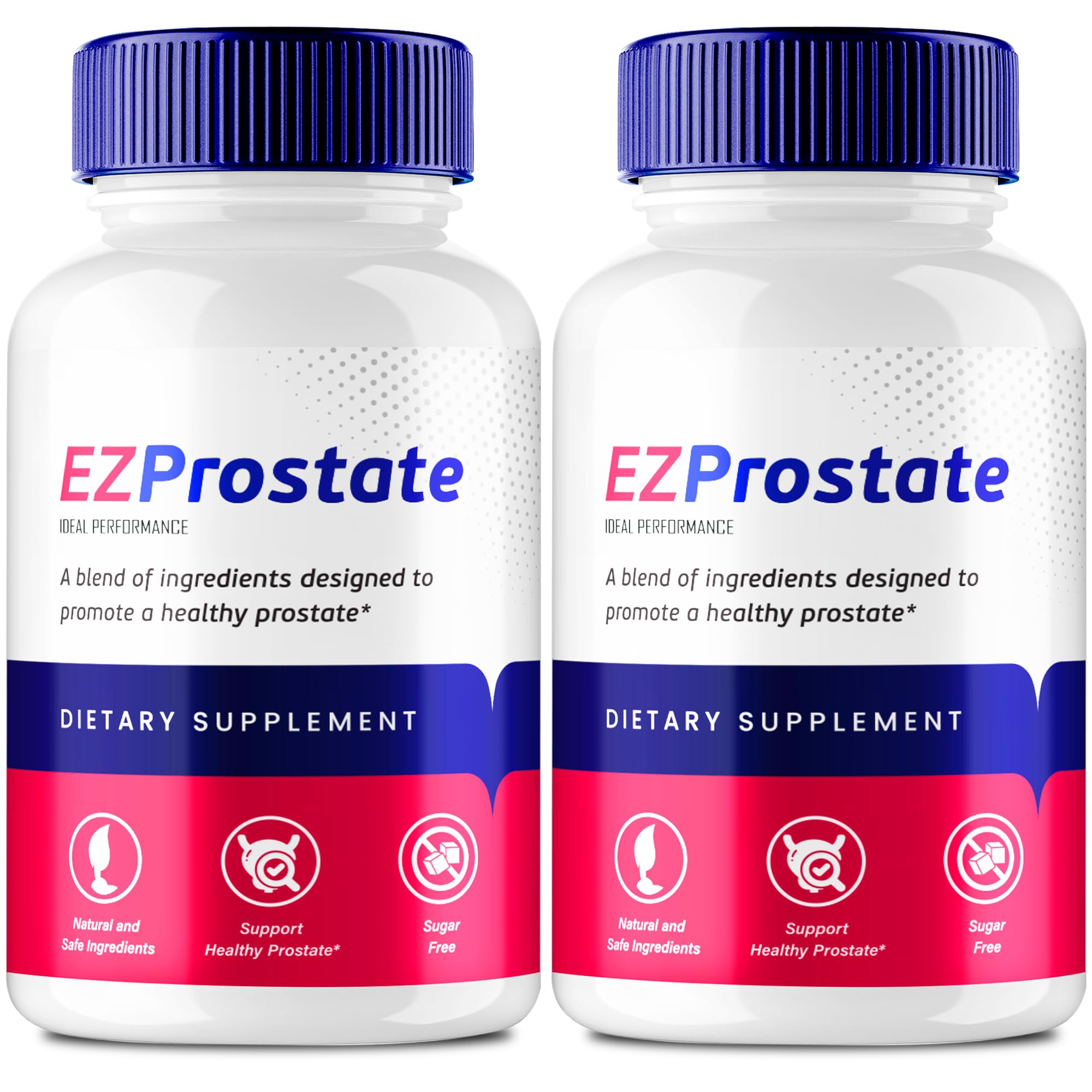 EZ Prostate Capsules, EZ Prostate Pills - Official EZ Prostate Supplement Pills - Maximum Strength Advanced All Natural Formula, EZProstate Health Men Pastillas Reviews (2 Pack) IDEAL PERFORMANCE Au supplements