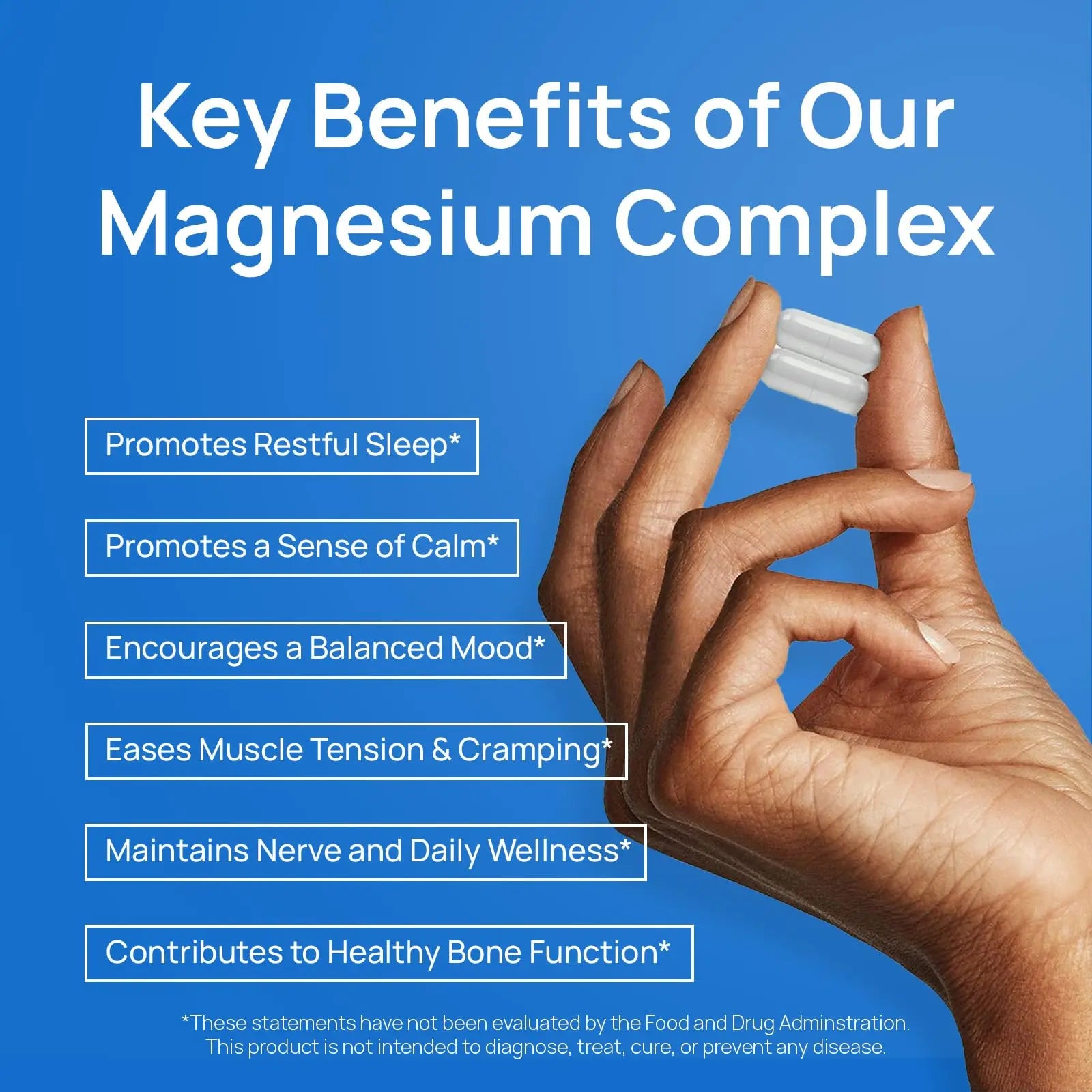 Selerb Magnesium Complex for Women and Men-Glycinate,Malate,Citrate,Oxide Supports Calm, Sleep, Muscle & Energy with D3, B6, Zinc, Slippery Elm & DGL Gentle on Stomach 90 Capsules Selerb Au supplements