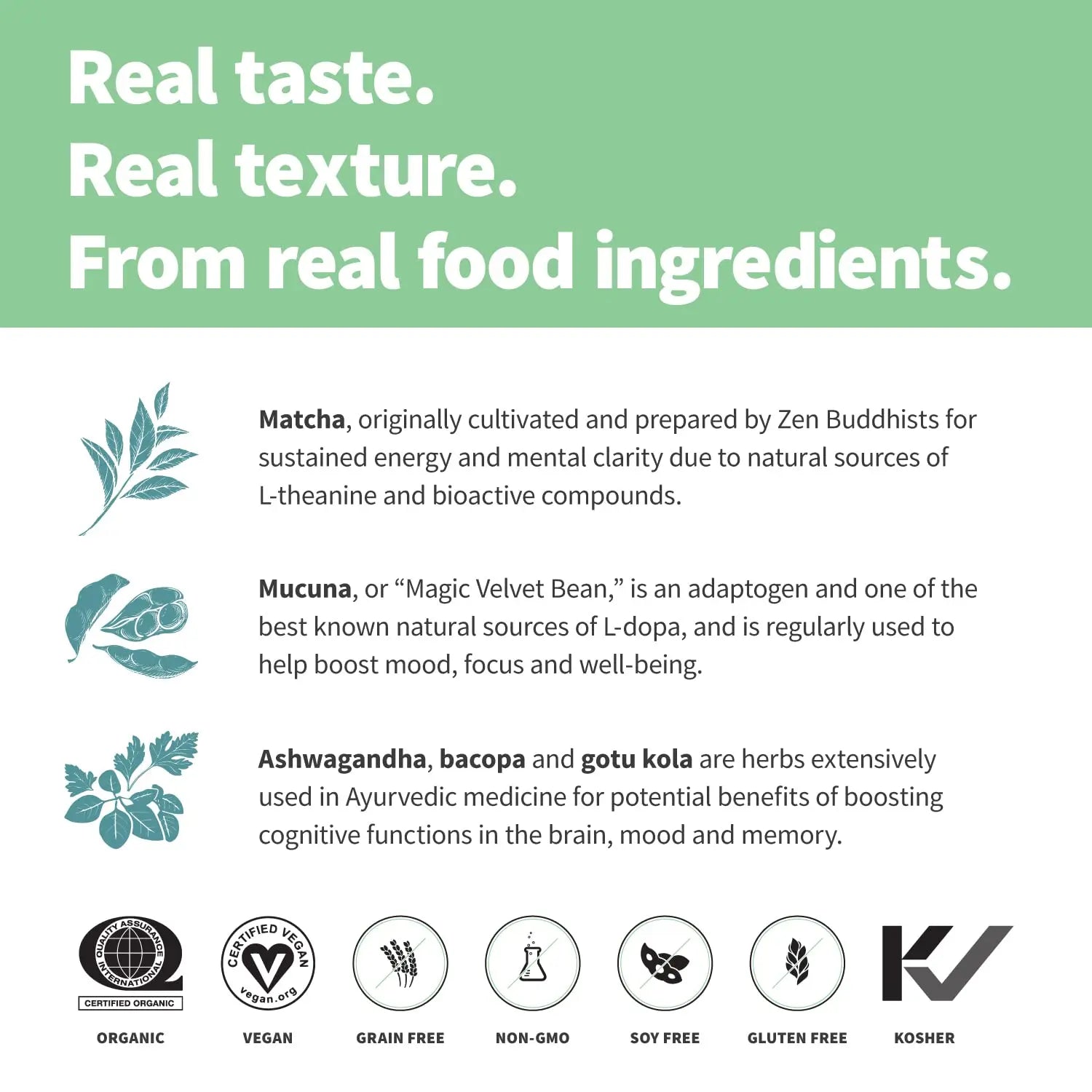 Sprout Living Epic Protein, Plant Based Protein & Superfoods Powder, Mindful Matcha Sprout Living Au supplements