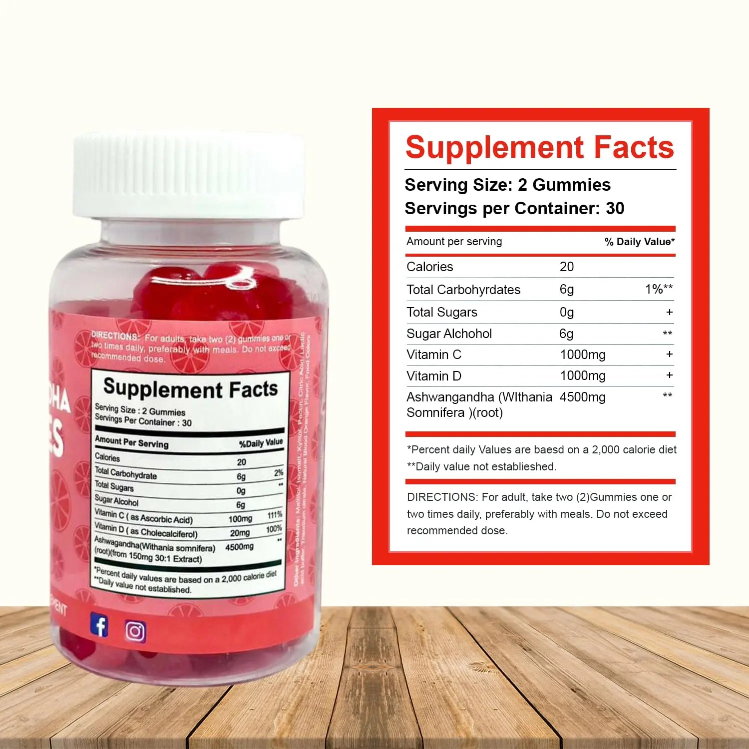 Simply Healthy Premium Ashwagandha Gummies, Stress Support with Blood Orange Flavor, Vegan, Easy to Chew, Daily Aid, Energy Booster, Mood Enhancer, for Both Men and Women, 60 Gummies Simply Healthy Au supplements
