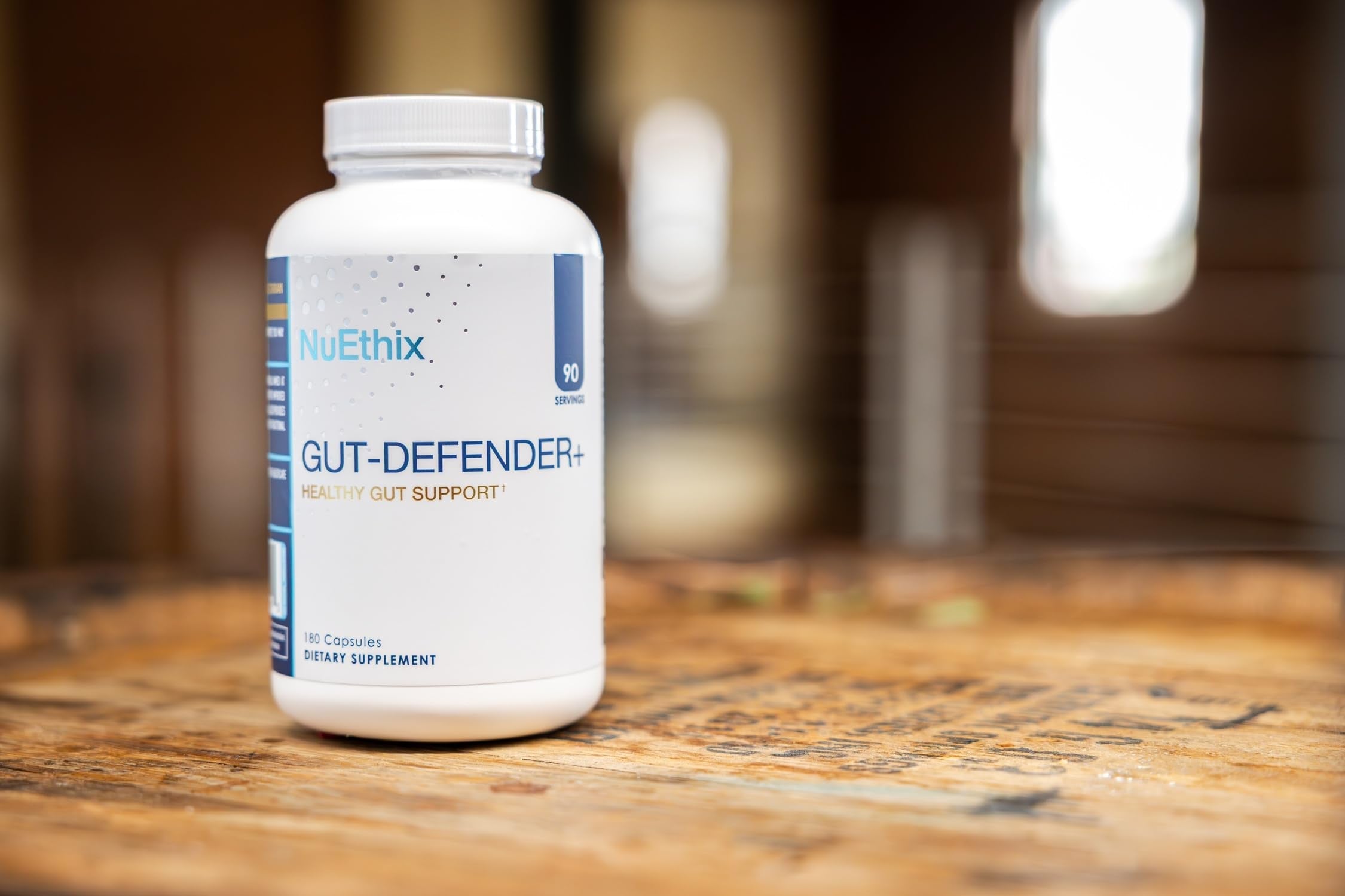 NuEthix Formulations Gut Defender+ Microbiome Balance Dietary Supplement, 180 Capsules, 90 Servings NuEthix Formulations Au supplements