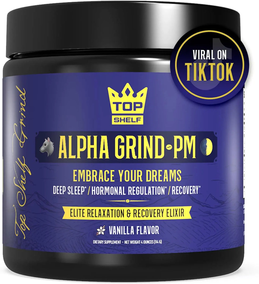 Advanced Sleep Supplement for Men, Nootropic Night Time Burner & Anabolic Recovery Join Top Shelf Grind Au supplements
