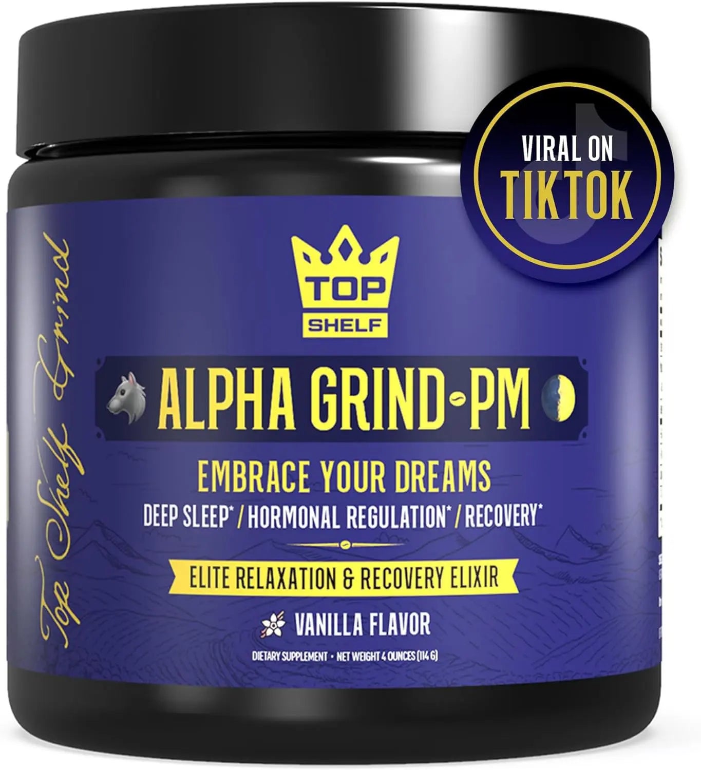 Advanced Sleep Supplement for Men, Nootropic Night Time Burner & Anabolic Recovery Join Top Shelf Grind Au supplements