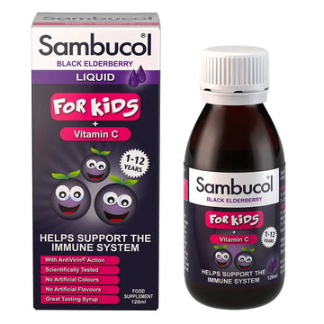 Sambucol Kids 120 ml For Immune Support, Drop Sambucol Au supplements