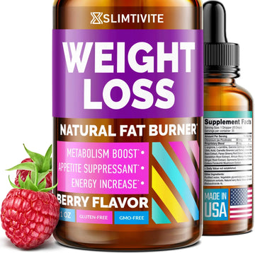 Slimtivite Weight Loss Drops - Diet Fat Effective Appetite Suppressant & Metabolism A.Vogel Au supplements