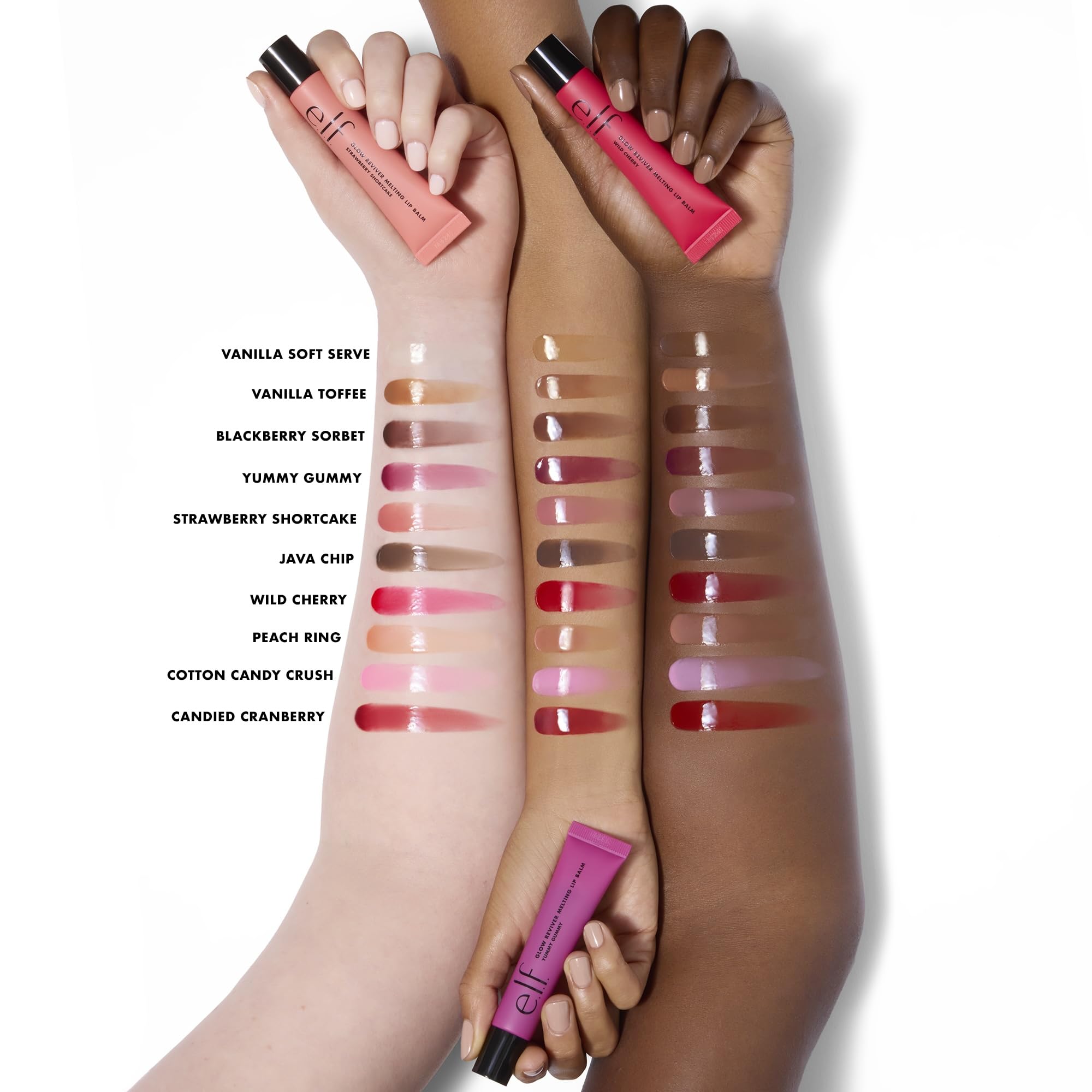e.l.f. Glow Reviver Melting Lip Balm, Hydrating Tinted Lip Balm For A Glossy Finish & Soft, Supple Lips, Vegan & Cruelty-Free, Blackberry Sorbet e.l.f. Au supplements