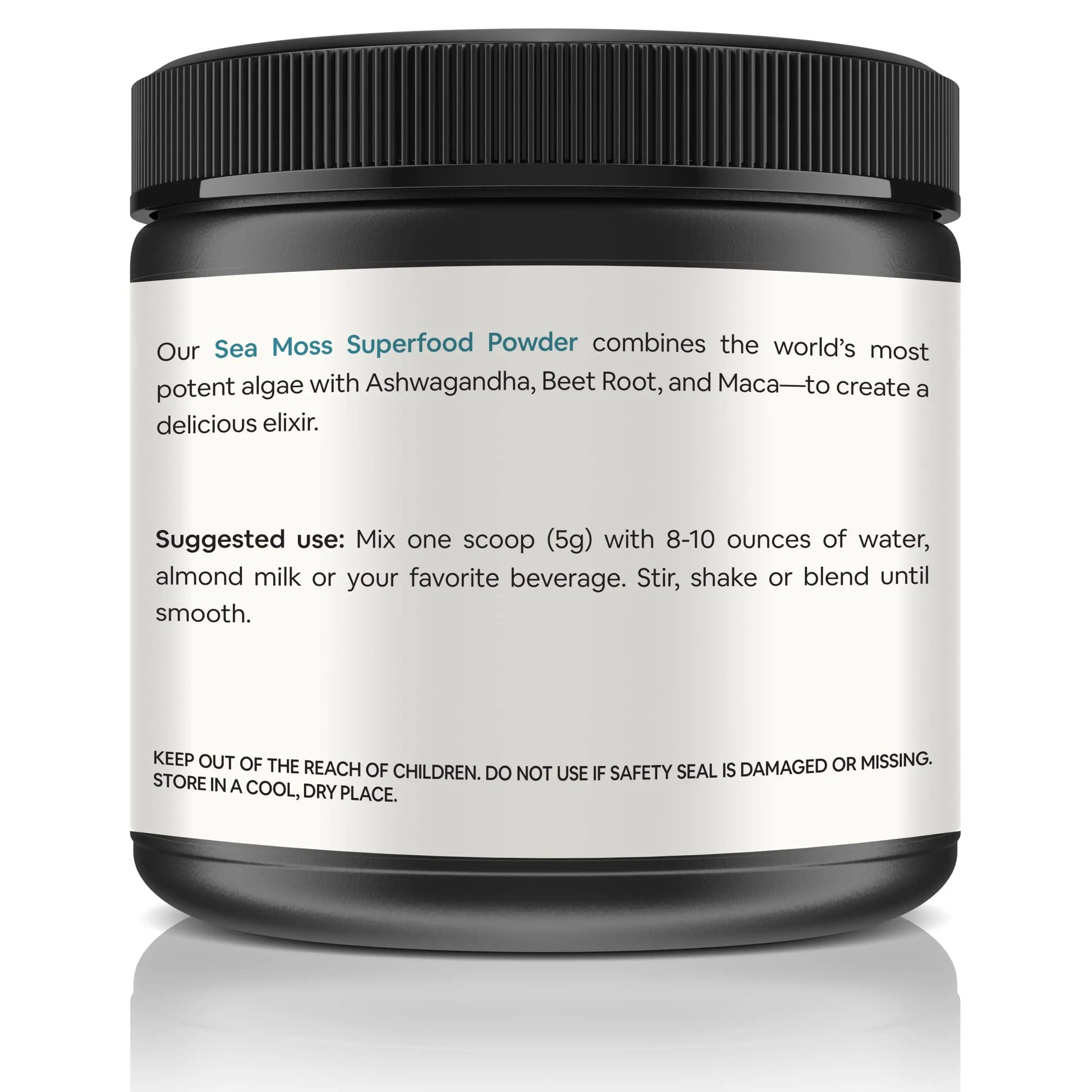 Organic Sea Moss Superfood Powder with Ashwagandha, Beet Root, and Maca Atlantic Naturals Au supplements