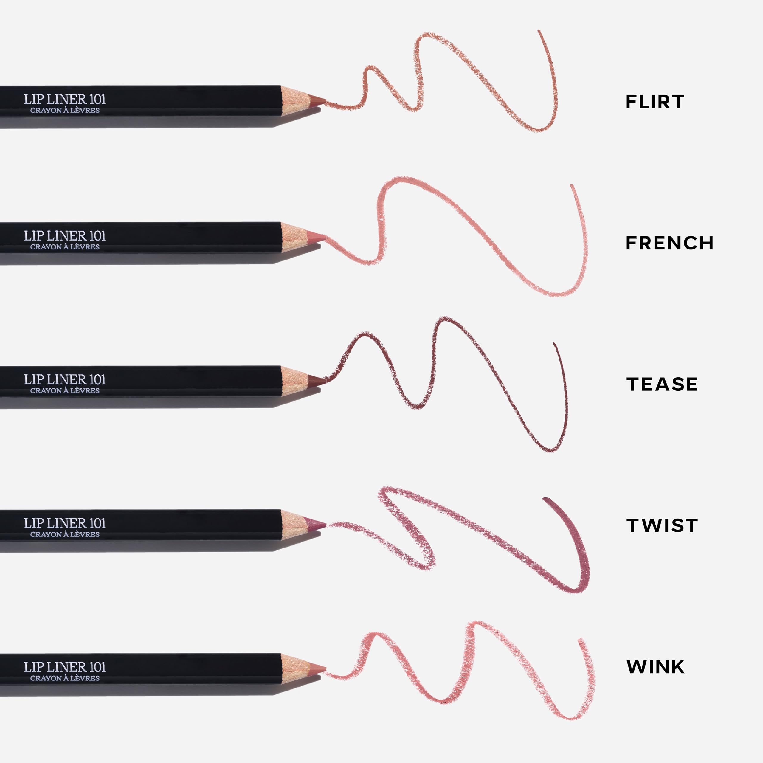 Saie Lip Liner 101 - Lip Pencil Made with a Creamy, Soft Matte Formula for a Naturally Framed or Fully Filled Look - Supercharged with Shea Butter & Jojoba Oil - Tease (.05 oz) Saie Au supplements