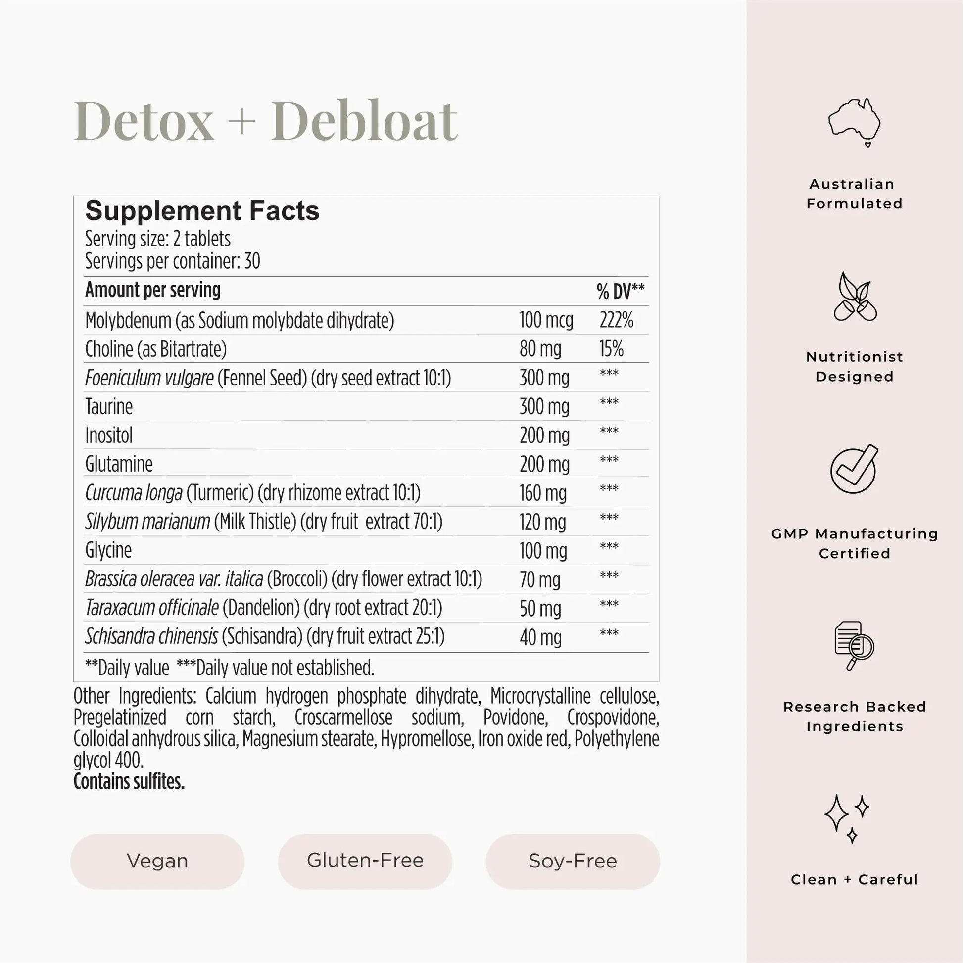 JSHealth Vitamins Detox and Debloat Liver Health Formula | Liver Detox Pills | Debloating JSHealth Au supplements