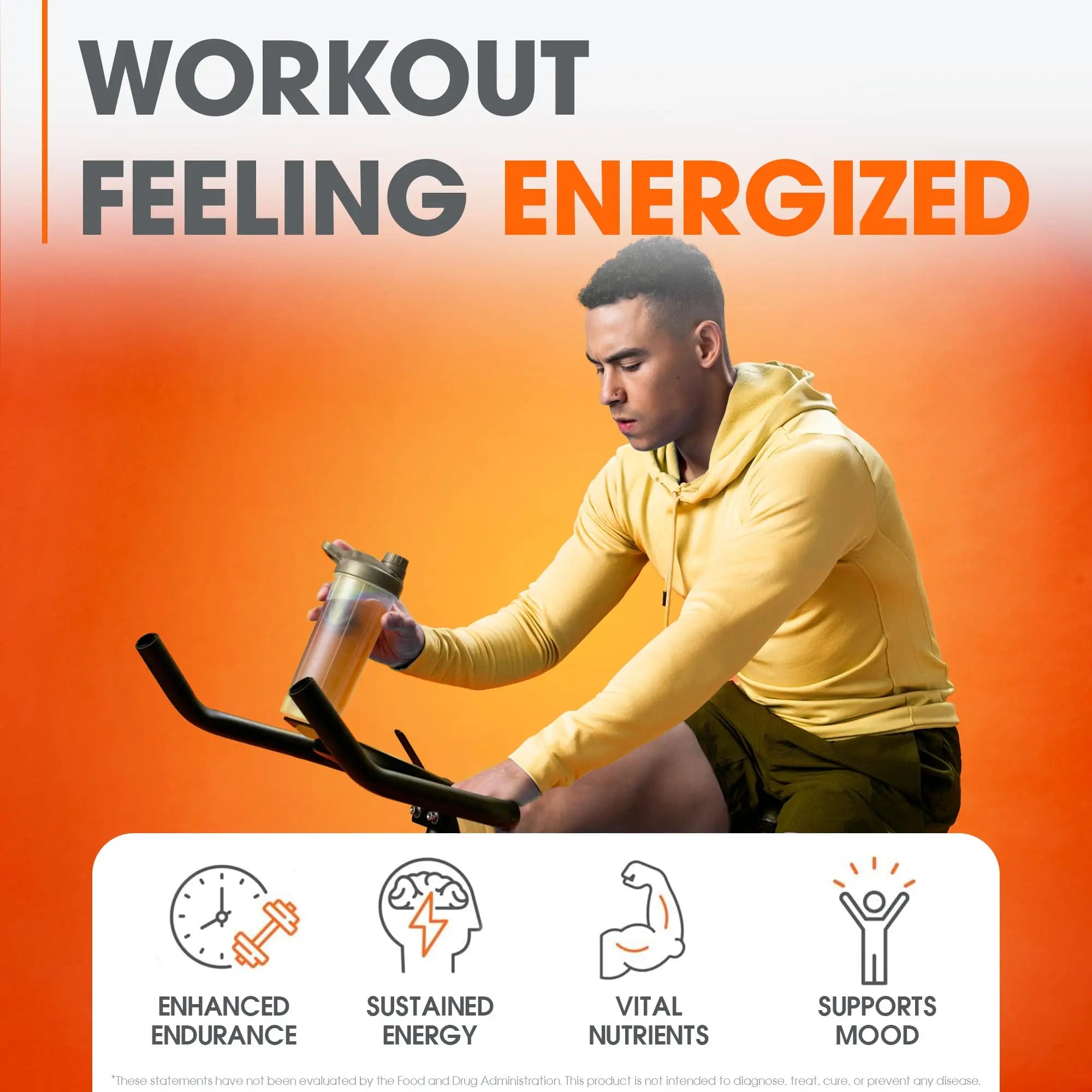 Genius Energized Pre Workout Powder – Caffeine Infused Pre-Workout Booster Supplement with Beta Alanine & Alpha GPC, No Artificial Sweeteners or Dyes - 200mg Caffeine, 20 Servings, Sour Peach Rings The Genius Brand Au supplements