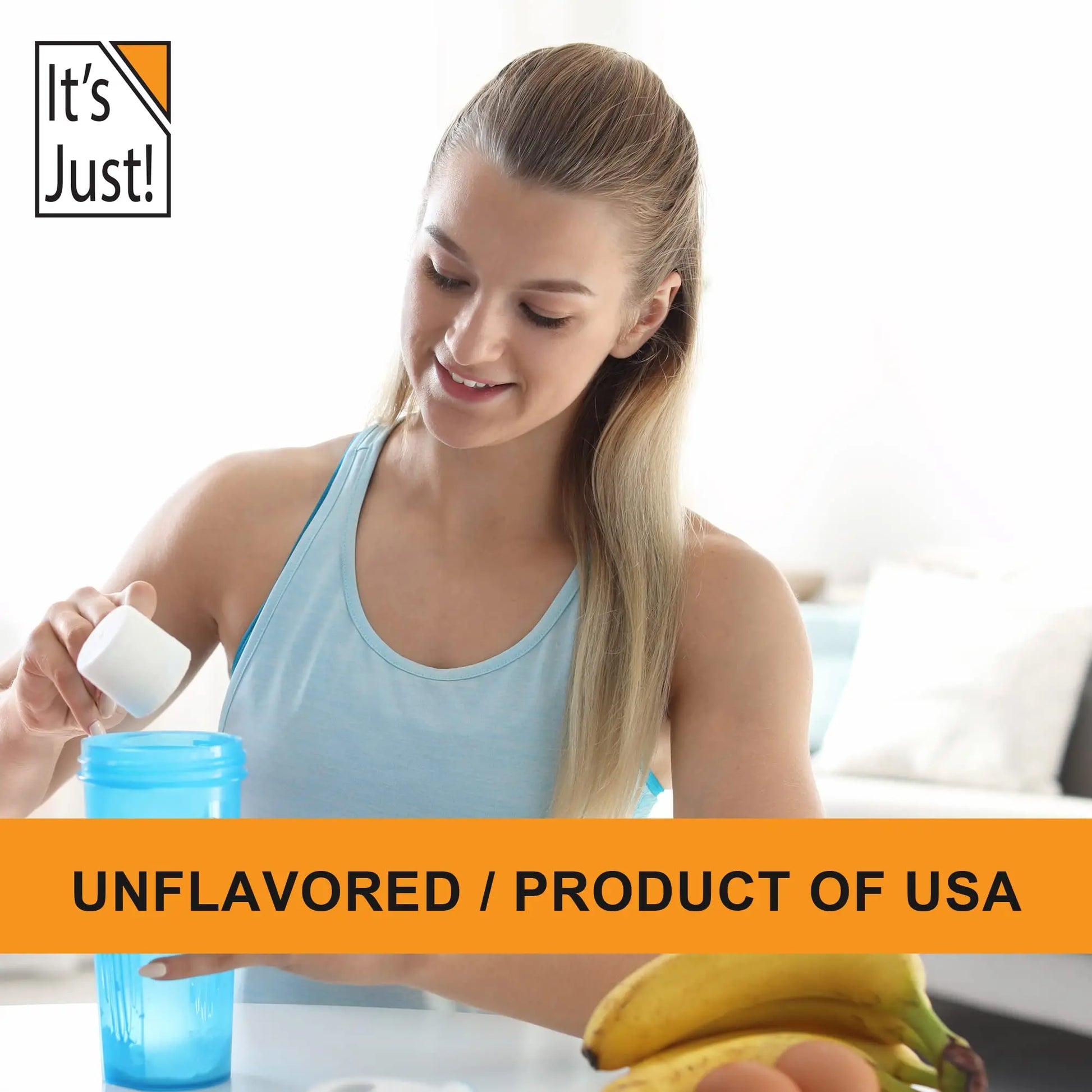 It's Just! - 100% Whey Protein Concentrate, Made in USA, Premium WPC-80, No Added It's Just! Au supplements