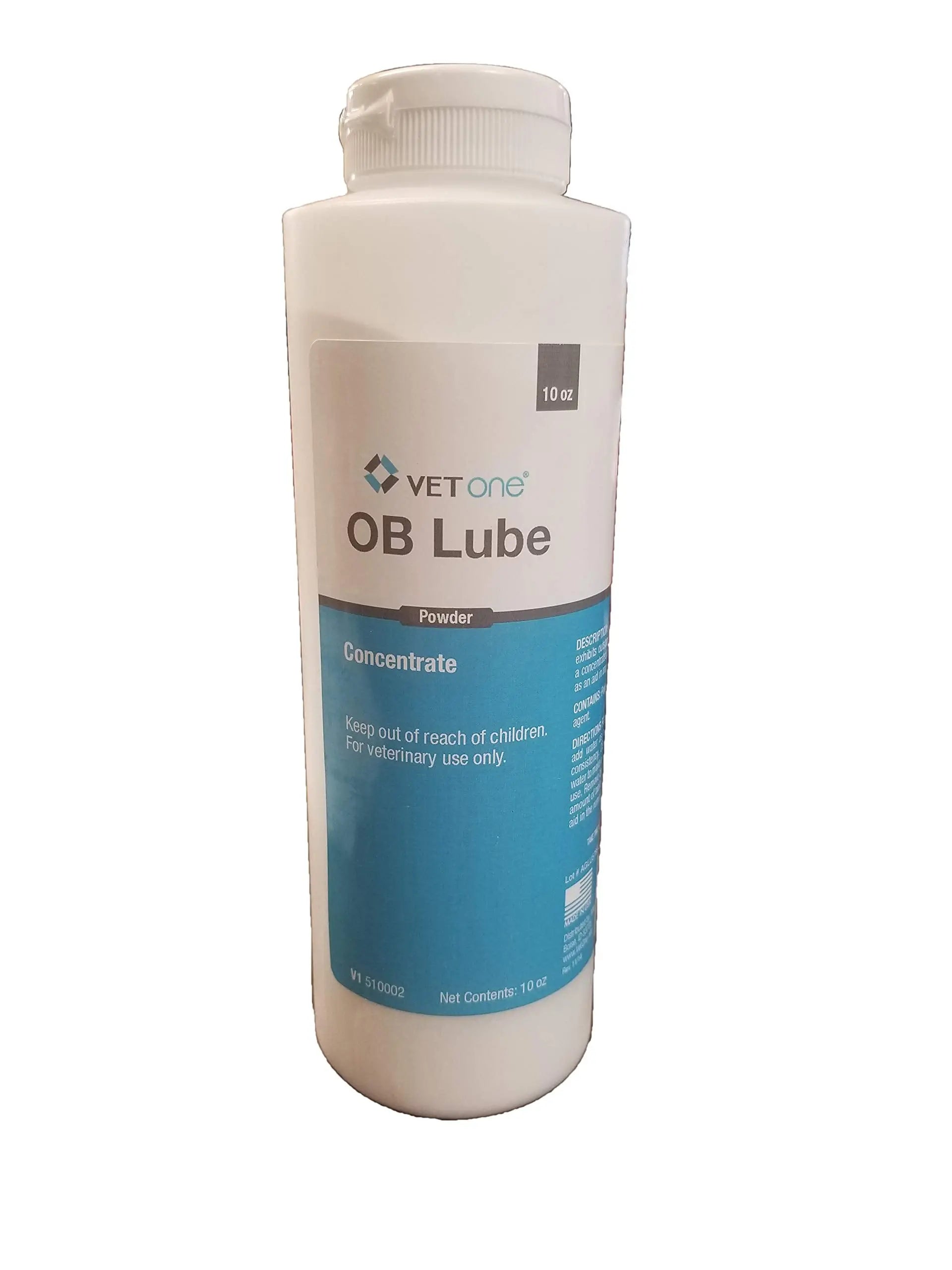 VetOne OB Lube Powder Concentrate 10 oz Lubricating Livestock Obstetrical Vet One Au supplements