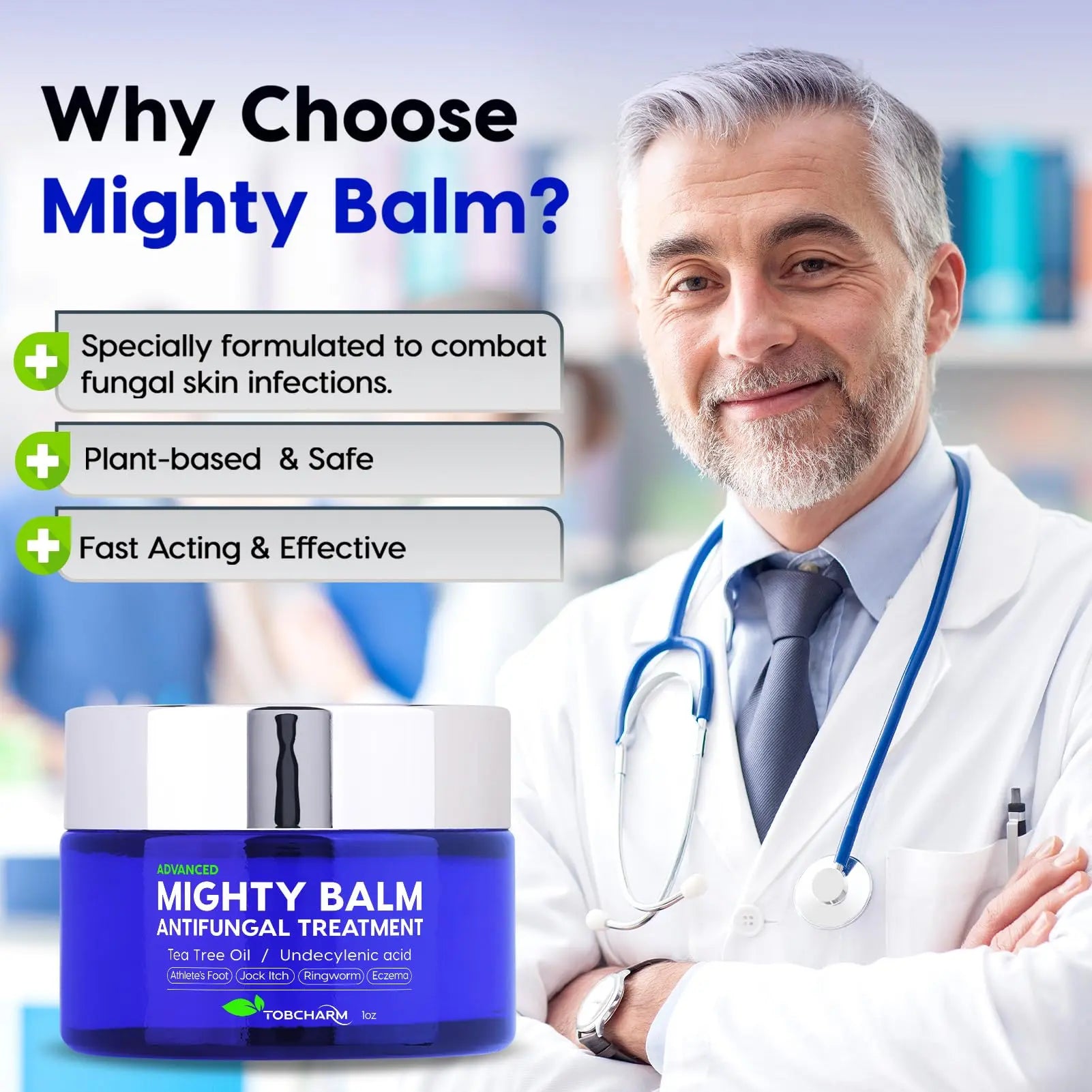 Tobcharm Antifungal Cream, Antifungal Cream for Skin, Ringworm Treatment for Humans Tobcharm Au supplements