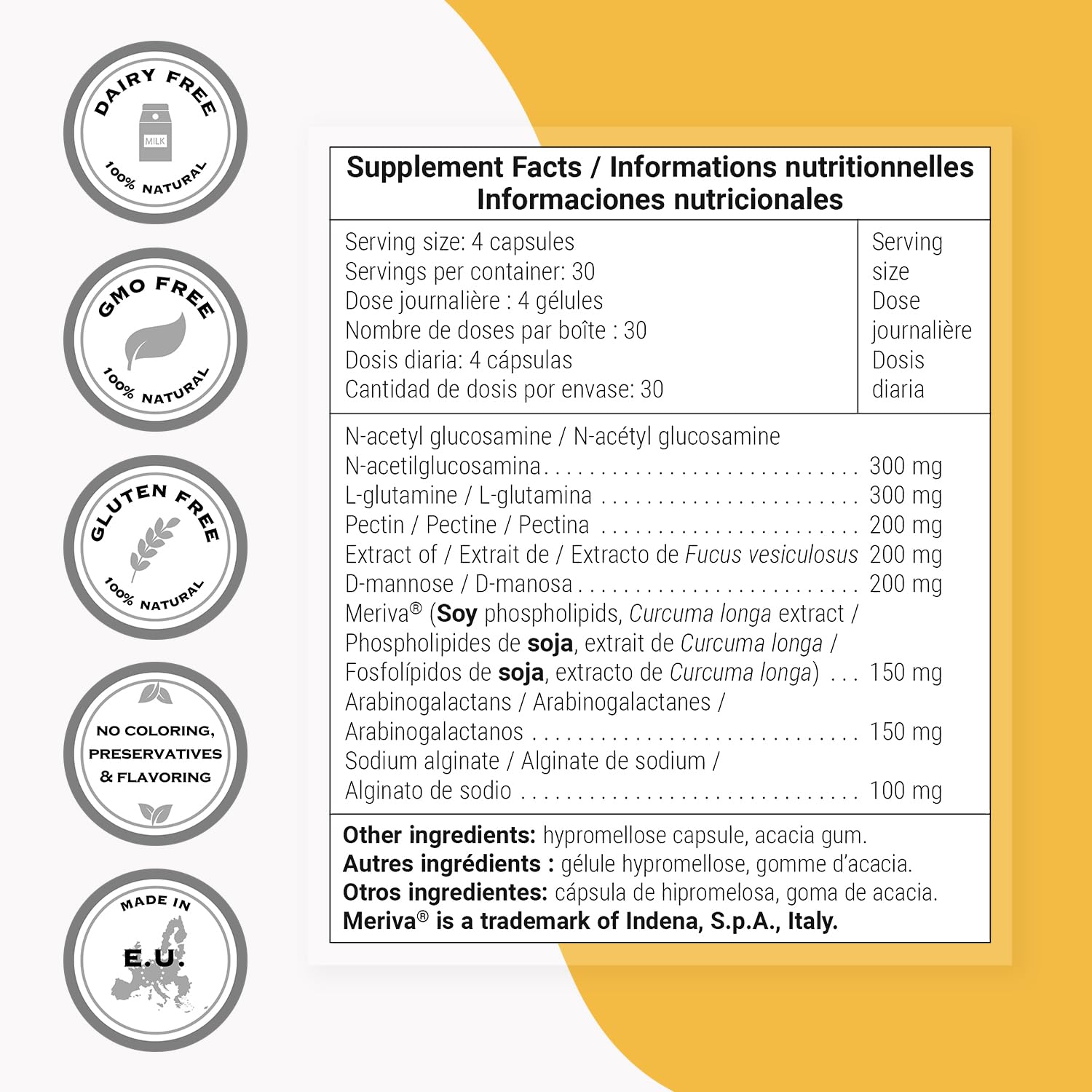 Supersmart - Lectin Flush - Lectin Blocker Shield Supplement - Digestive Support & Detox - Intolerances & Food Allergies - Intestinal Health | Non-GMO & Gluten Free - 120 Vegetarian Capsules Supersmart Au supplements