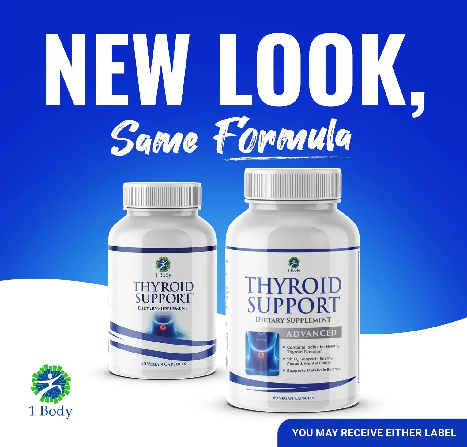 Thyroid Support Supplement for Women and Men - 3 Pack 90 Days 1 Body Au supplements