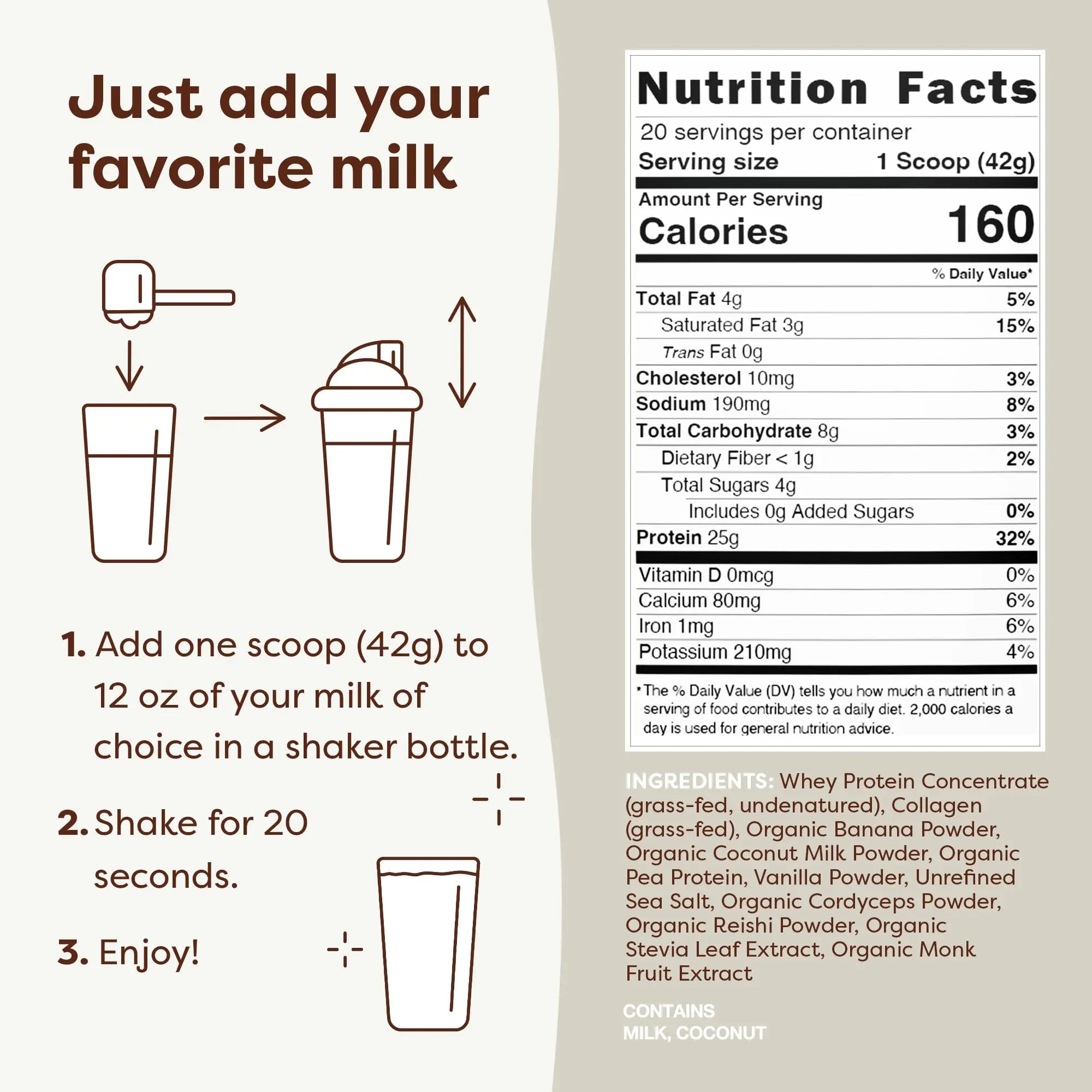 FlavCity Protein Powder Smoothie, Vanilla - 100% Grass-Fed Whey Protein FlavCity Au supplements