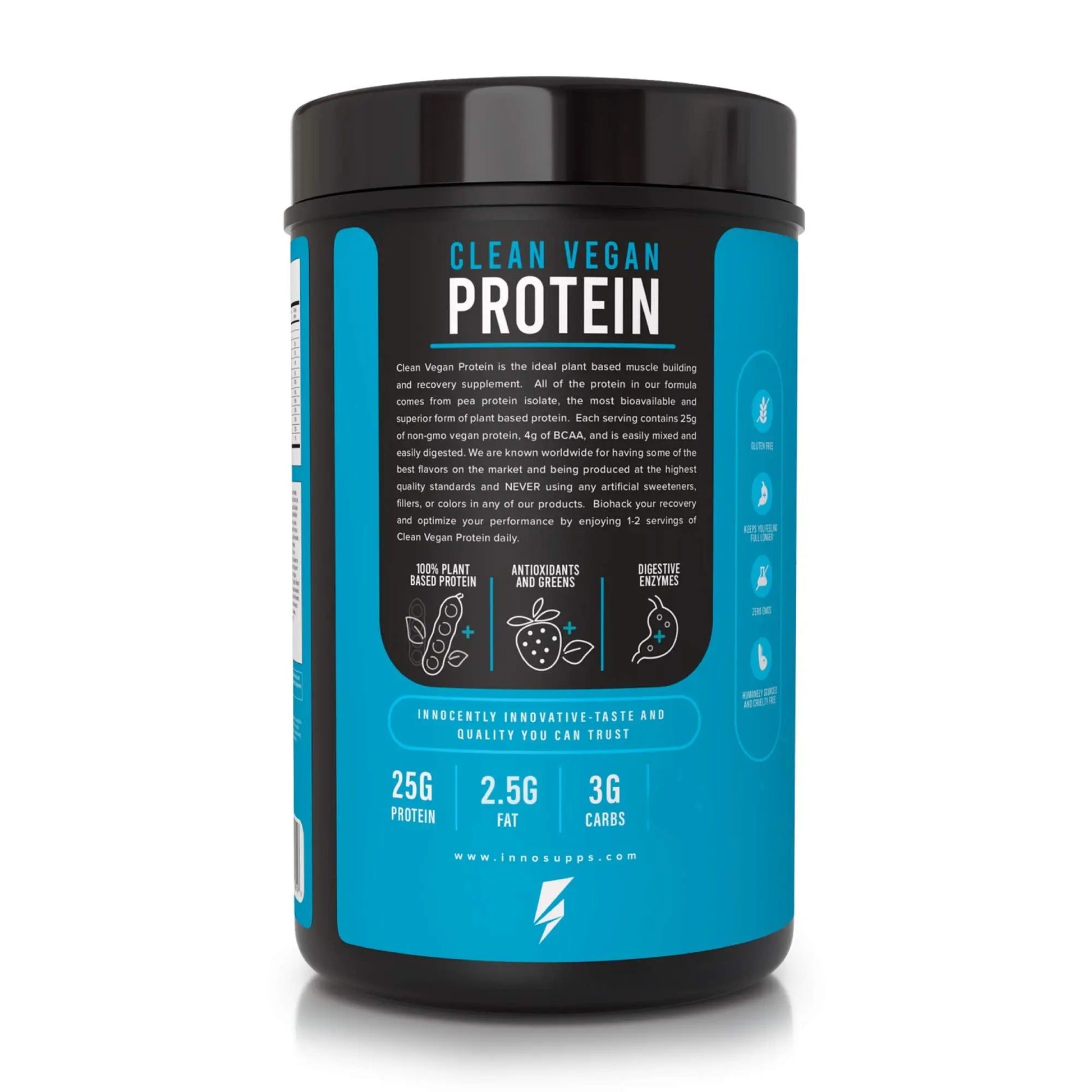 InnoSupps Clean Vegan Protein - Plant Based, Vegan, Natural, No Artificial Sweeteners InnoSupps Au supplements