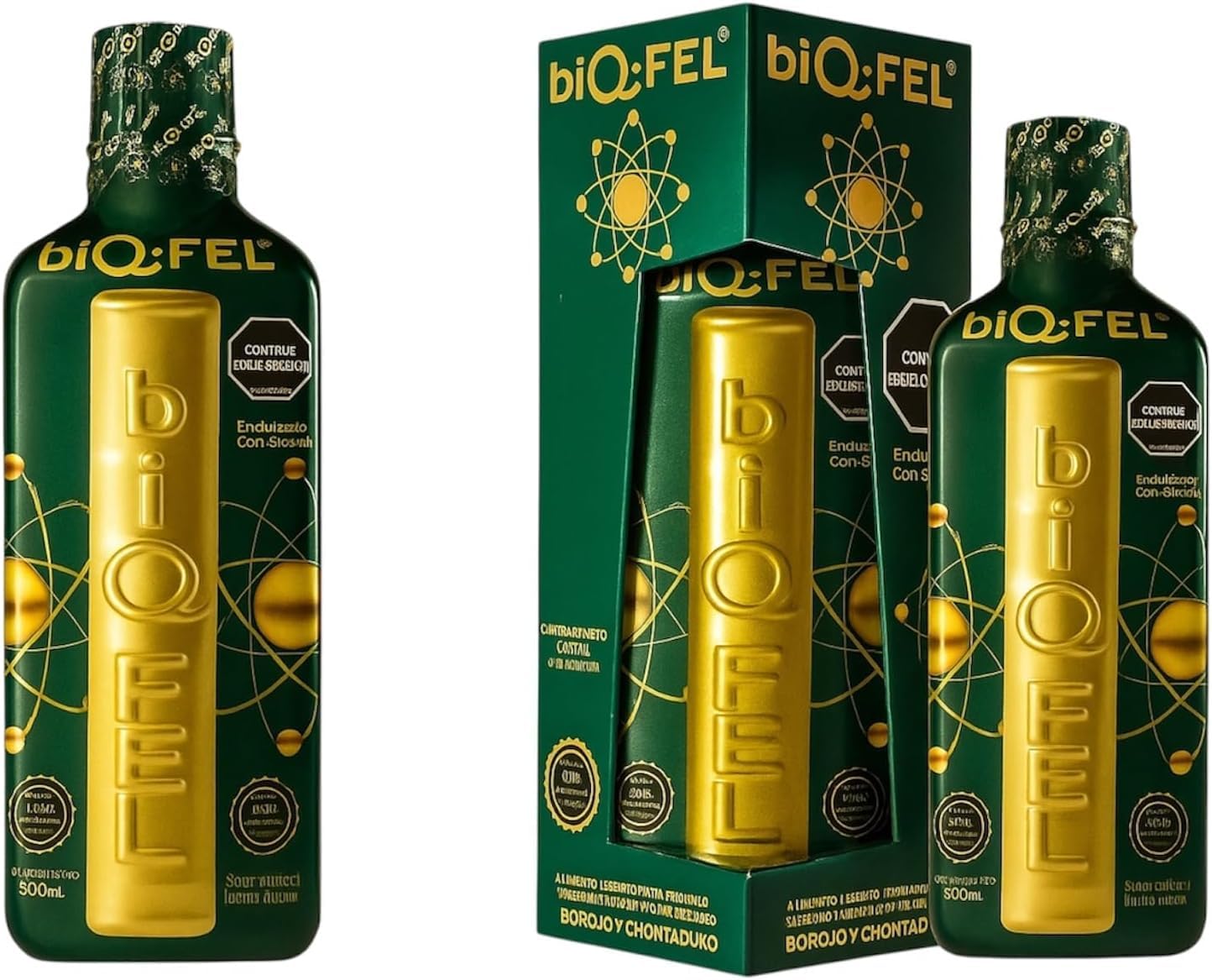 biQ-FEL Daily Multivitamin for Men and Women Liquid Natural Extracts Energy Focus 500ml biQ-FEL Au supplements