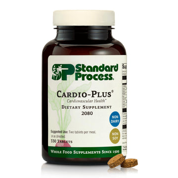 Standard Process Inc. Cardio-Plus - Antioxidant Support - Heart Health, Circulation & Blood Flow Supplement with Vitamin B6, Niacin & Riboflavin - Energy Metabolism Supplement - 330 Tablets Standard Process Inc. Au supplements