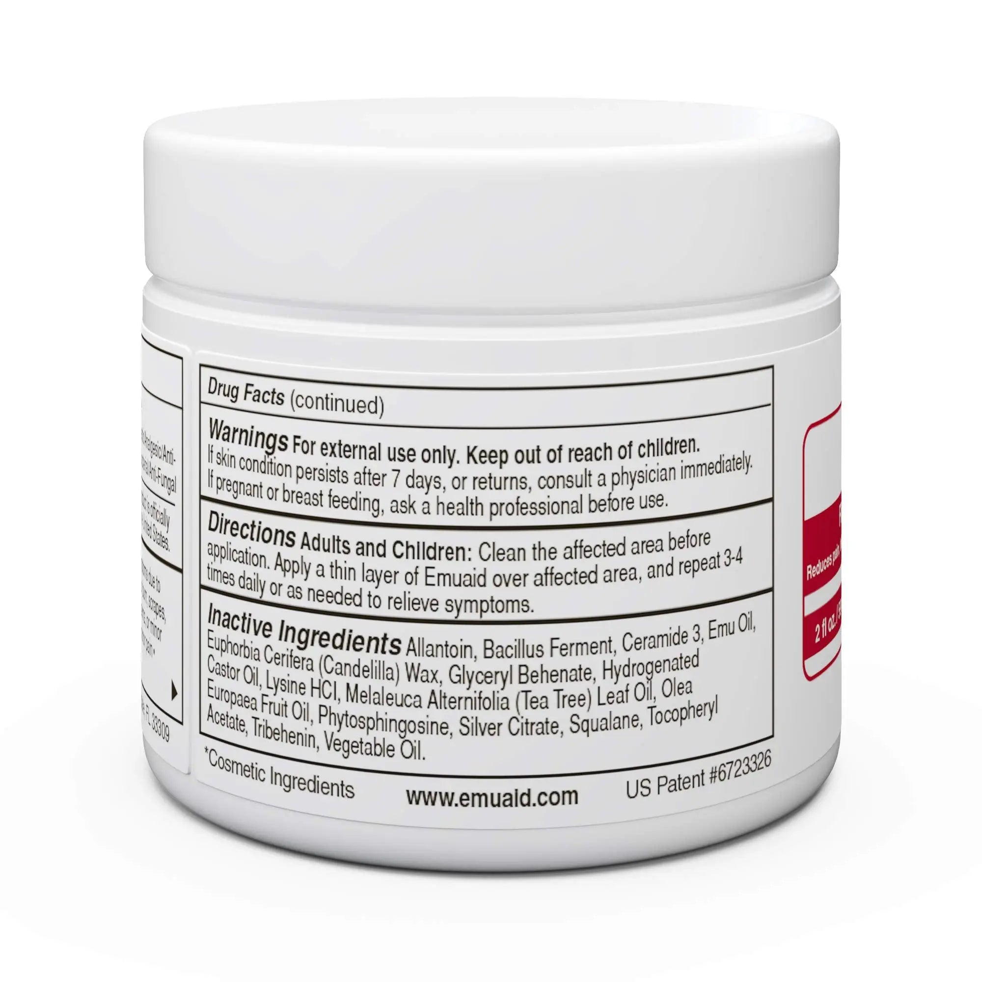 emuaid EMUAIDMAX Ointment 2oz - Eczema Cream. Maximum Strength Treatment emuaid Au supplements
