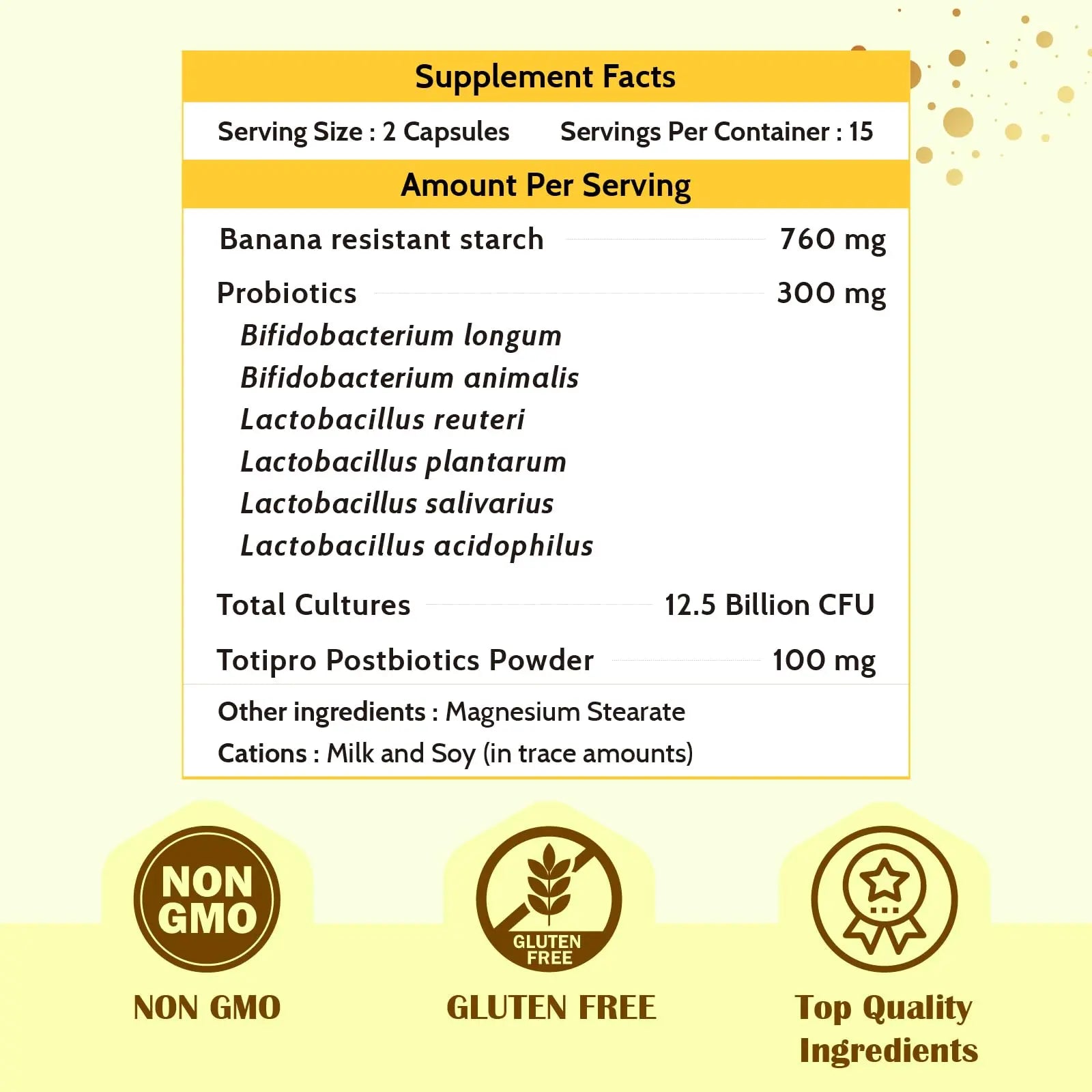 Fecula Biotech Superfood Resistant Starch,Prebiotics Supplement,Bifidobacterium longum Fecula Biotech Au supplements