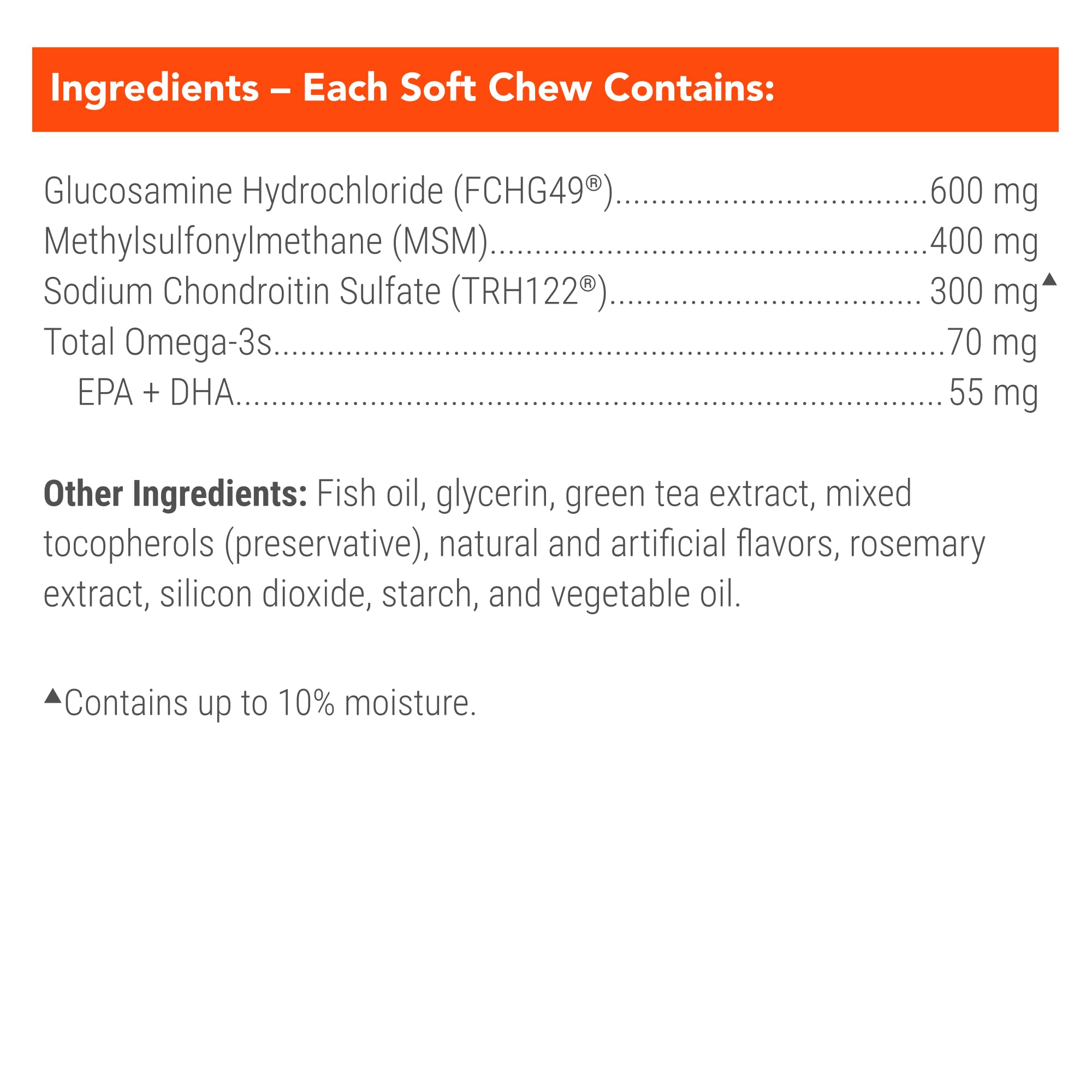 Nutramax Cosequin for Dogs Joint Health Supplement, Contains Glucosamine, Plus Chondroitin, MSM and Omega-3s, Supports Joint and Skin and Coat Health, Soft Chews, 120 Count Nutramax Laboratories Au supplements