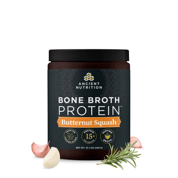 Ancient Nutrition Bone Broth Protein Powder, Butternut Squash, Grass-Fed Chicken Ancient Nutrition Au supplements