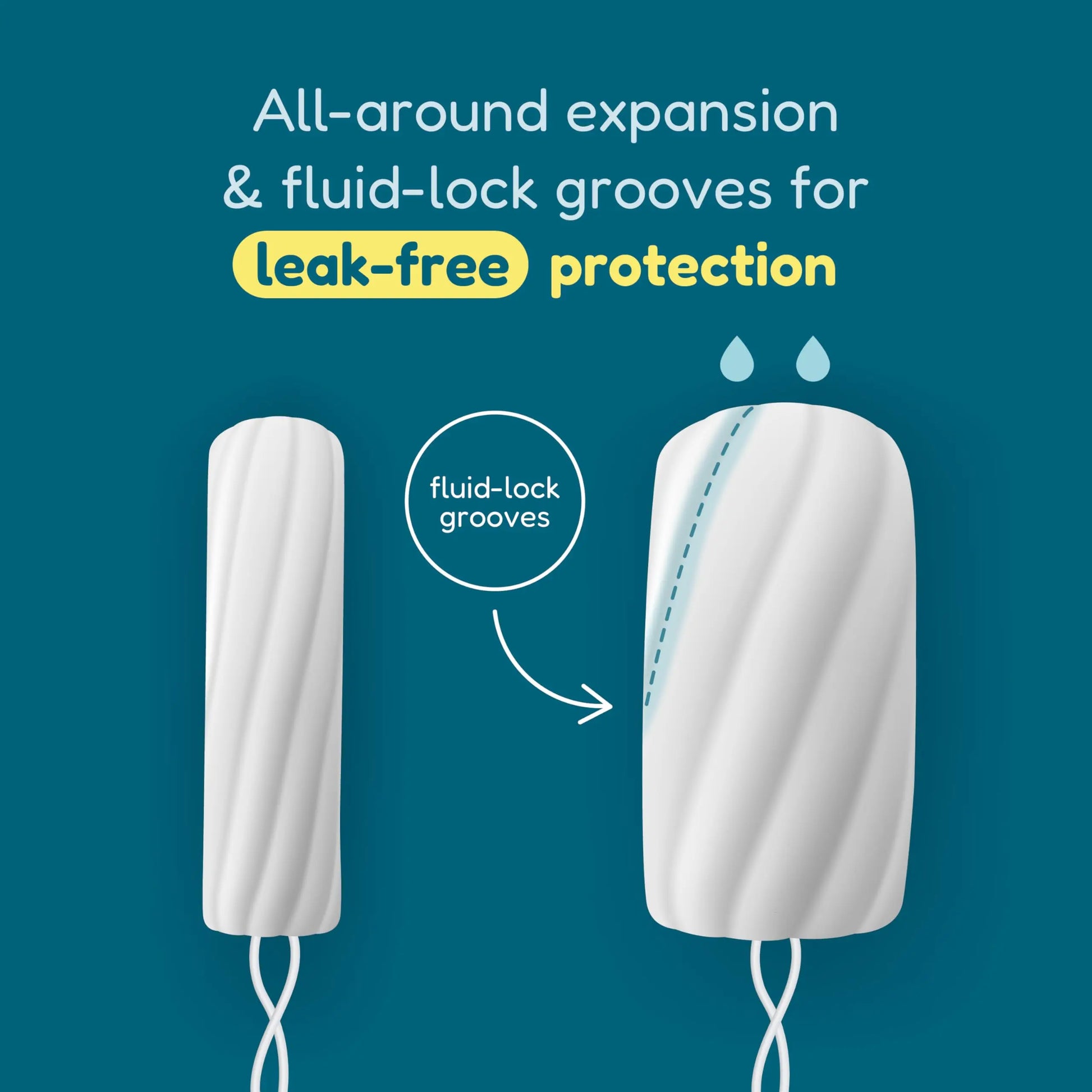 o.b. Tampons | Non-Applicator Tampon, Unscented | Super Tampon, 40ct o.b. Au supplements