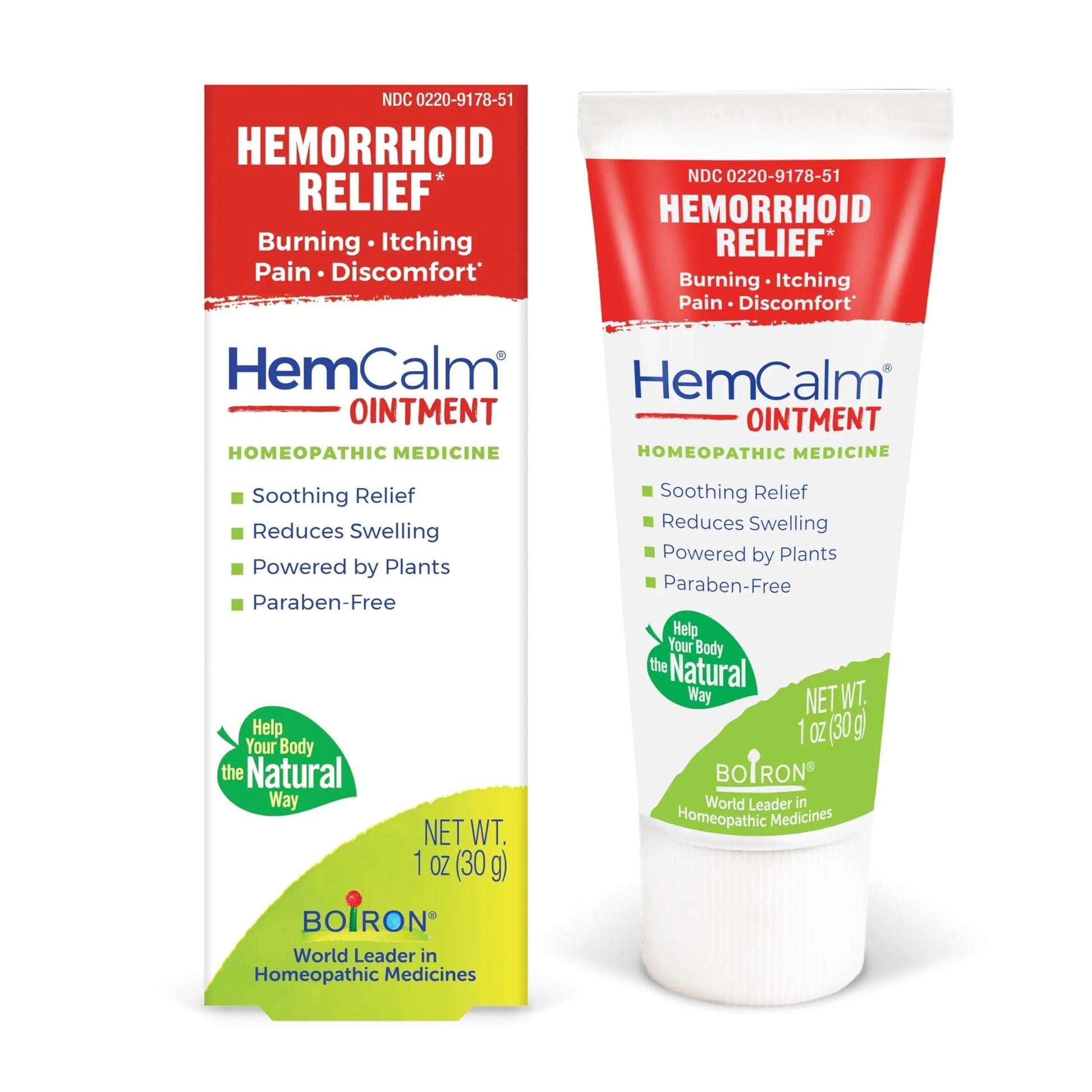 Boiron HemCalm Ointment for Hemorrhoid Relief of Pain, Itching, Swelling or Discomfort - 1 oz Boiron Au supplements