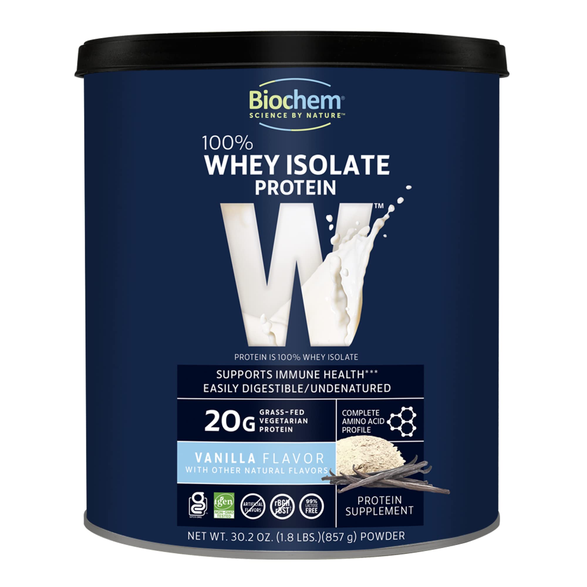 Biochem, Whey Protein Powder, 20g of Protein to Support Muscles and Intense Workouts Biochem Au supplements