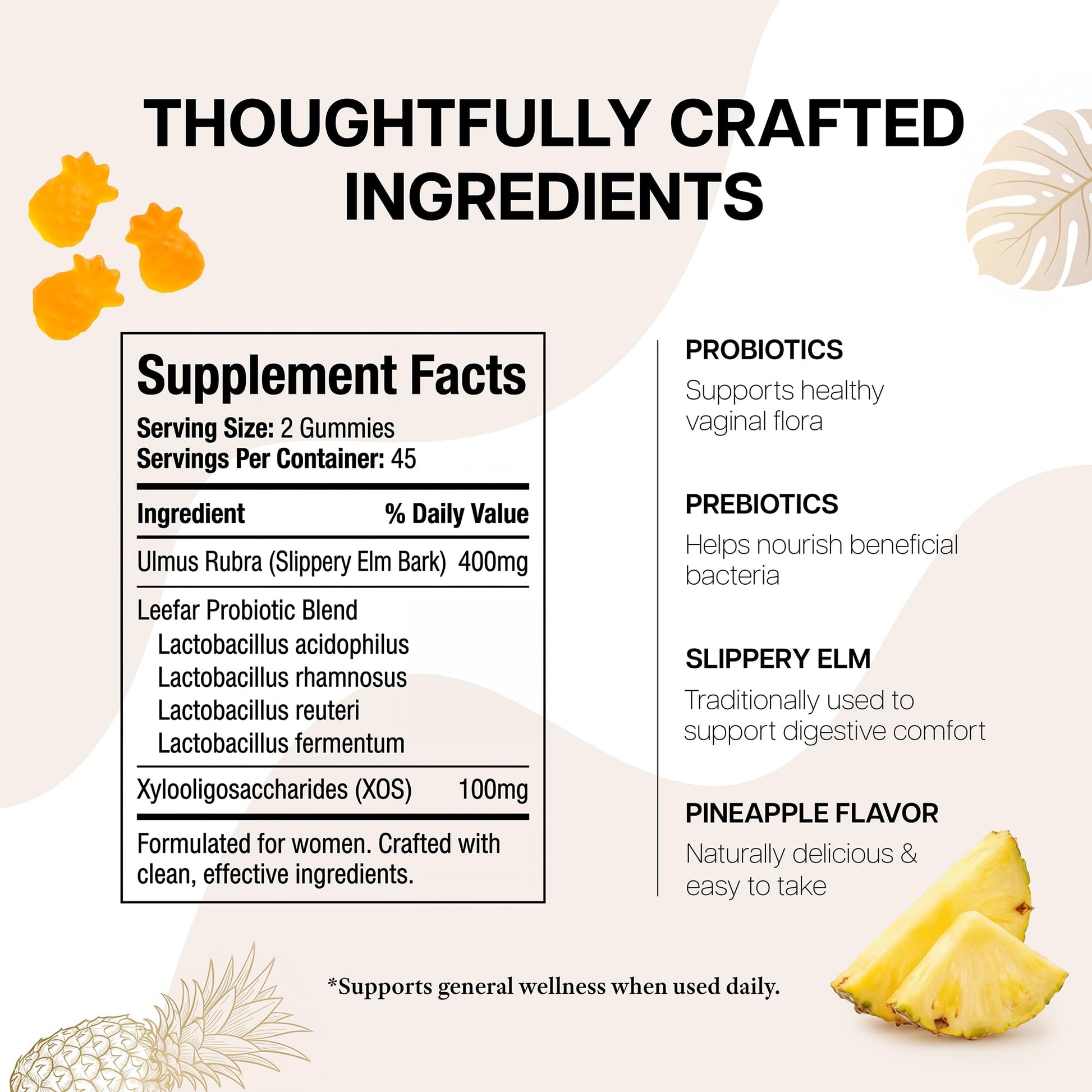 Magic V Care – Premium Feminine Balance Gummies – Women’s Wellness & pH Support – Vaginal Health, Immunity & Hormonal Balance – Vegan, Gluten-Free – Tropical Pineapple – 90 Gummies – 45 Servings Magic V Steam Au supplements