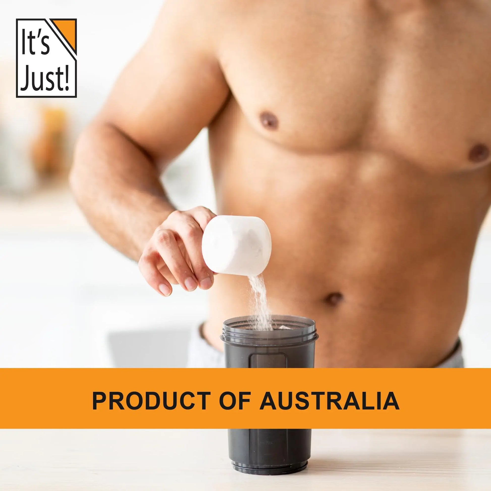 It's Just! - 100% Whey Protein Concentrate, Made in USA, Premium WPC-80, No Added It's Just! Au supplements