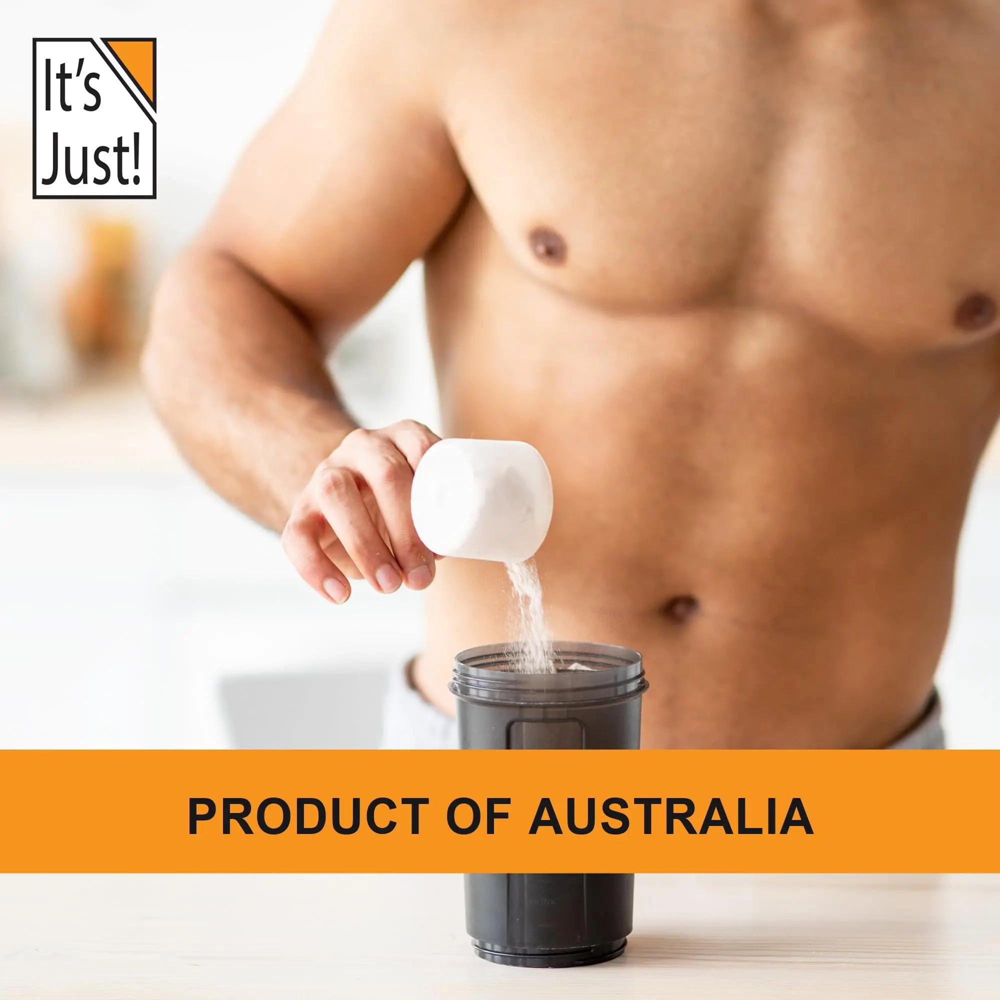 It's Just! - 100% Whey Protein Concentrate, Made in USA, Premium WPC-80, No Added It's Just! Au supplements