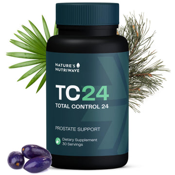 TC24 - Natural Supplement with Myrciaria Jaboticab, Lipophytol, Pygeum Africanum Extract & Boron | Non-GMO, Stimulant-Free, Easy-to-Take | Made in USA, GMP-Certified | 60 Capsules, 1 Month Supply Nature’s NutriWave Au supplements