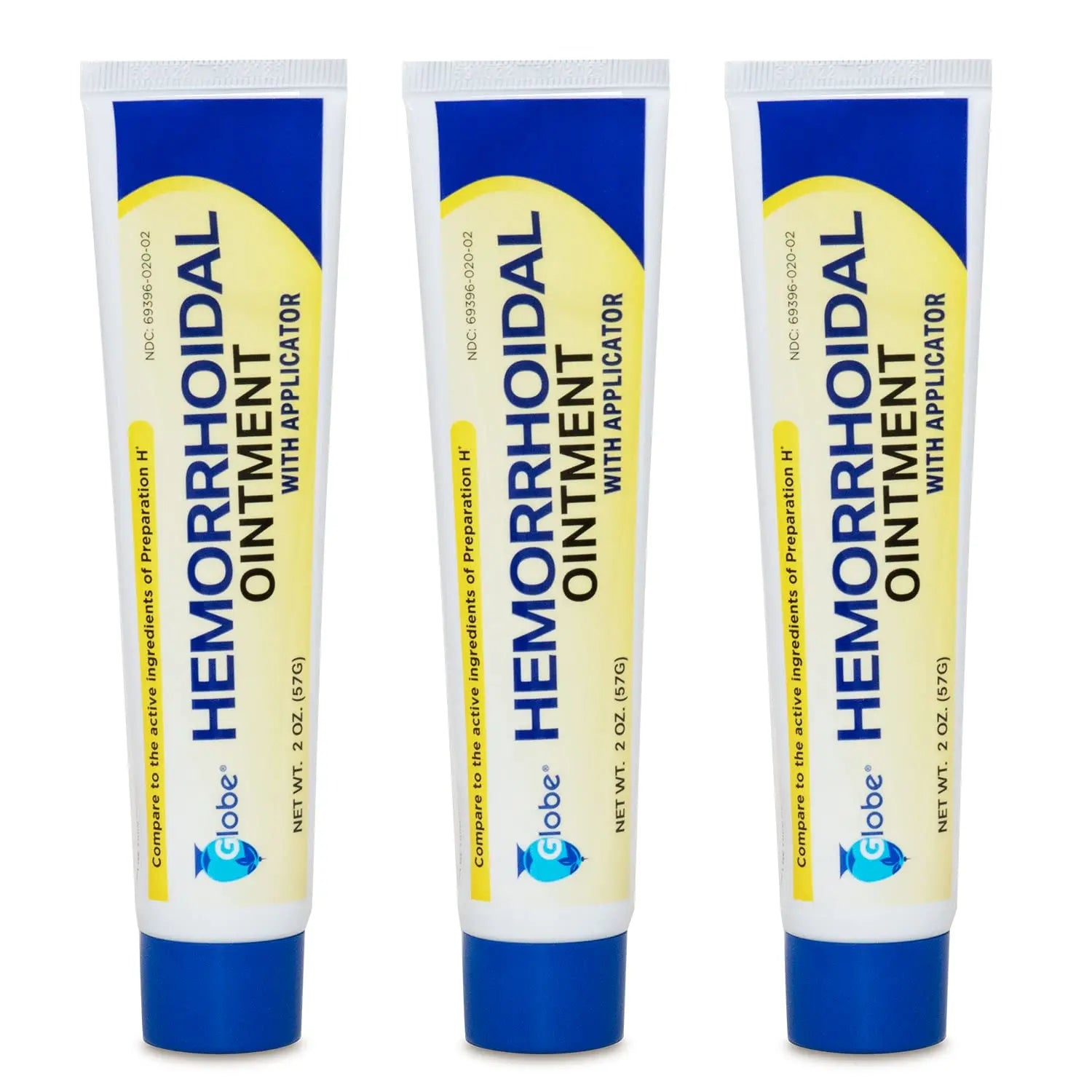 Hemorrhoidal Pain Relief Ointment 2 oz (56g) Per Tube Hemorrhoid Treatment for Fast Acting Itch, Swelling, and Maximum Strength Pain Relief (3 Pack) Hemorrhoidal Ointment Au supplements