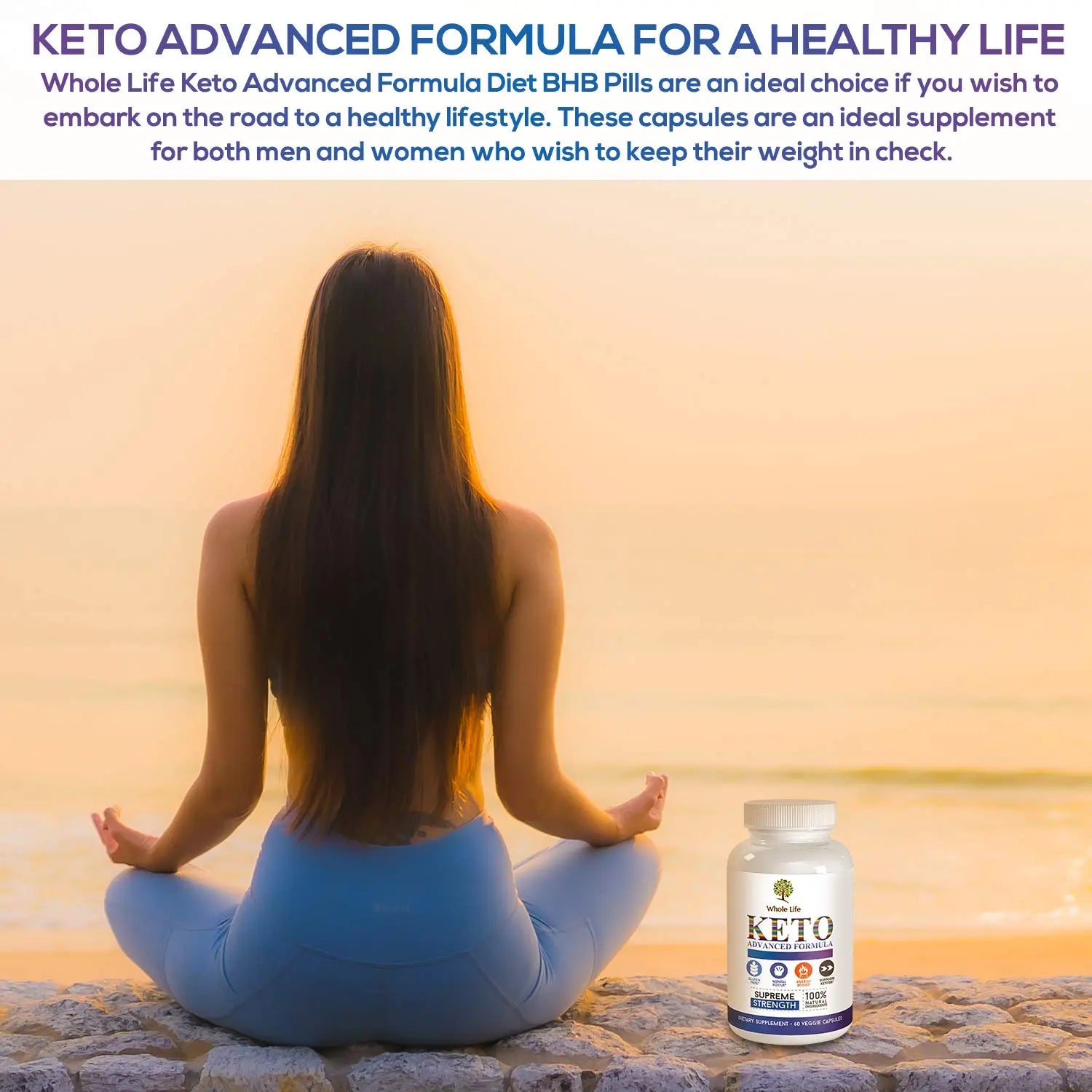 WHOLE LIFE Keto Advanced Formula Diet BHB Pills - Ketogenic All Natural, Support WHOLE LIFE Au supplements