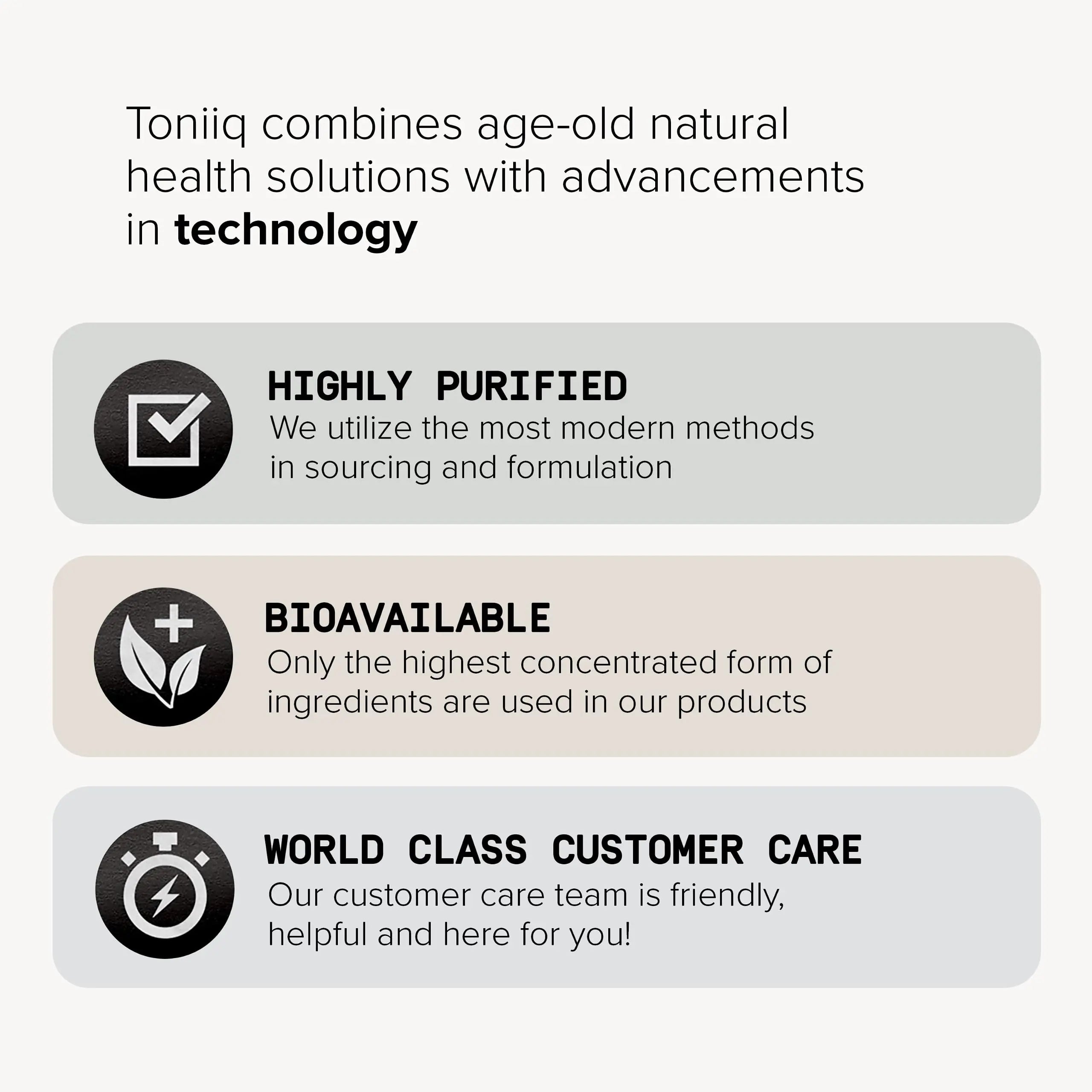 Toniiq Ultra High Strength Berberine HCl 500mg from The Himalayas - Berberine Suppleme Toniiq Au supplements