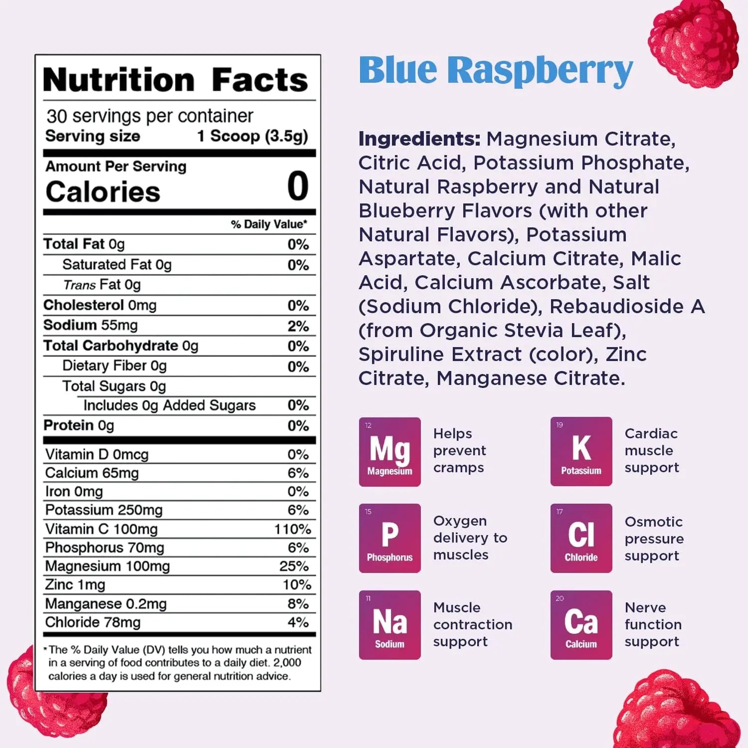 Ultima Replenisher Daily Electrolyte Drink Mix – Blue Raspberry, 30 Servings – Hydration Ultima Replenisher Au supplements