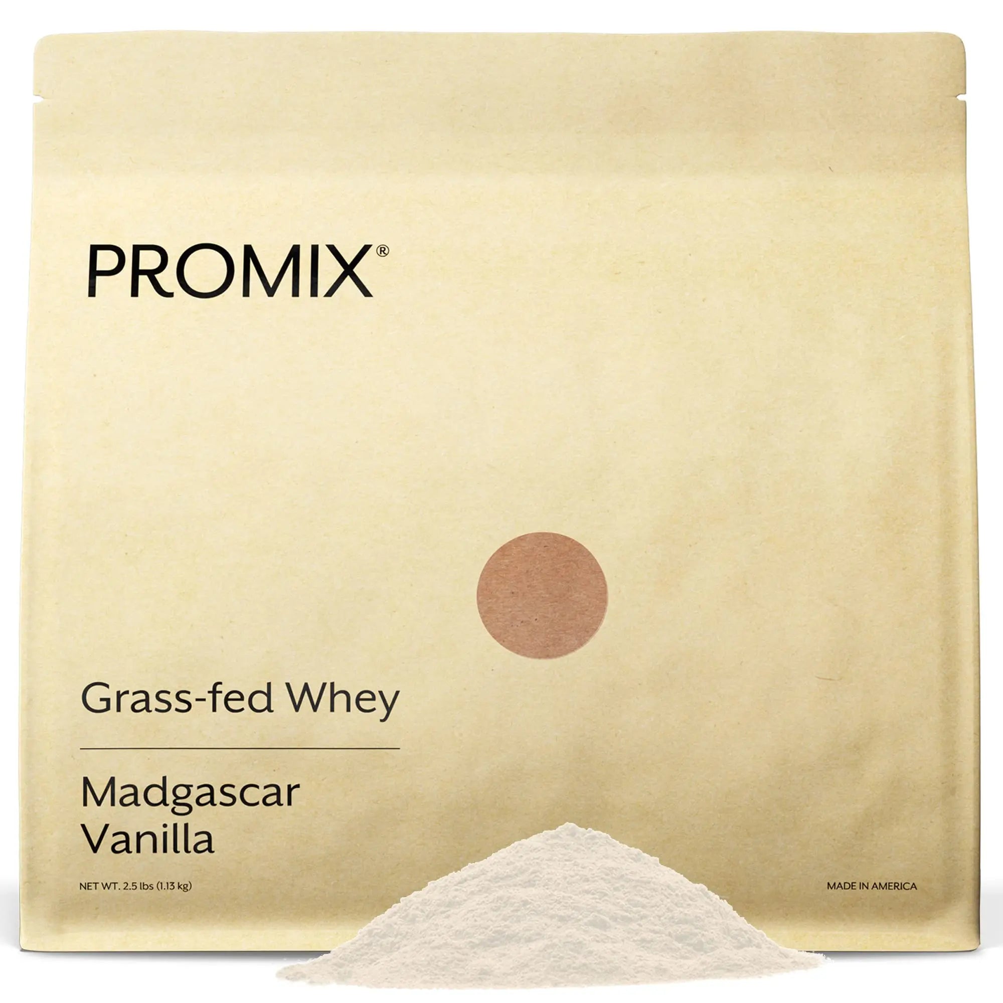 Promix Whey Protein Powder, Vanilla - 2.5lb Bulk - Grass-Fed & 100% All Natural ProMix Nutrition Au supplements