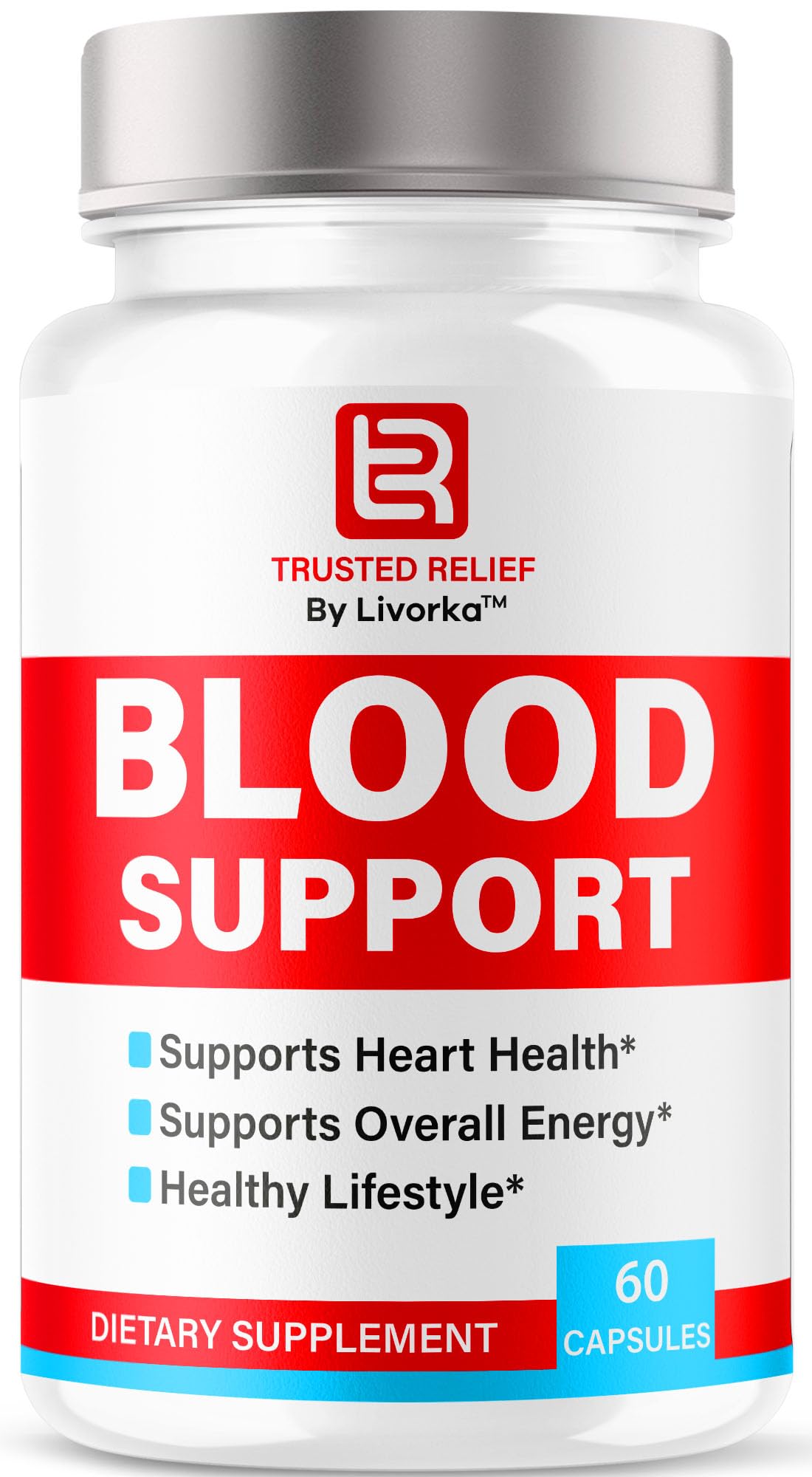 Trusted Relief Blood Support Capsules - Official TrustedRelief Blood Support Vitamin Pills, Natural Trusted Relief Advanced Premium Formula Wellness & Overal Health, 60 Capsules for 1 Month LIVORKA Au supplements