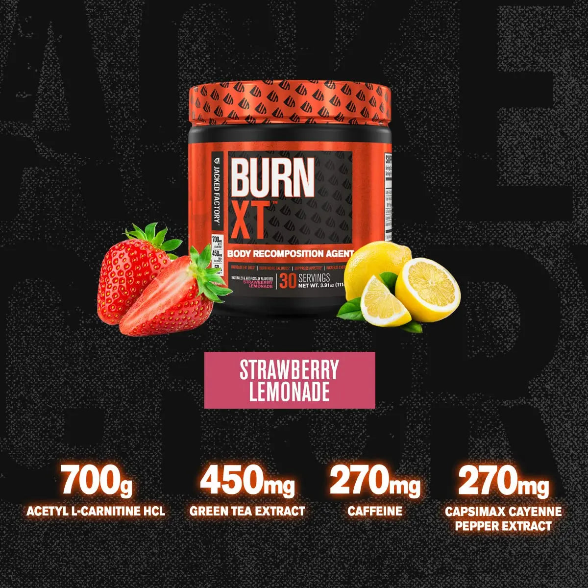 Burn-XT Powder for Men & Women - Improve Focus & Increase Energy Jacked Factory Au supplements