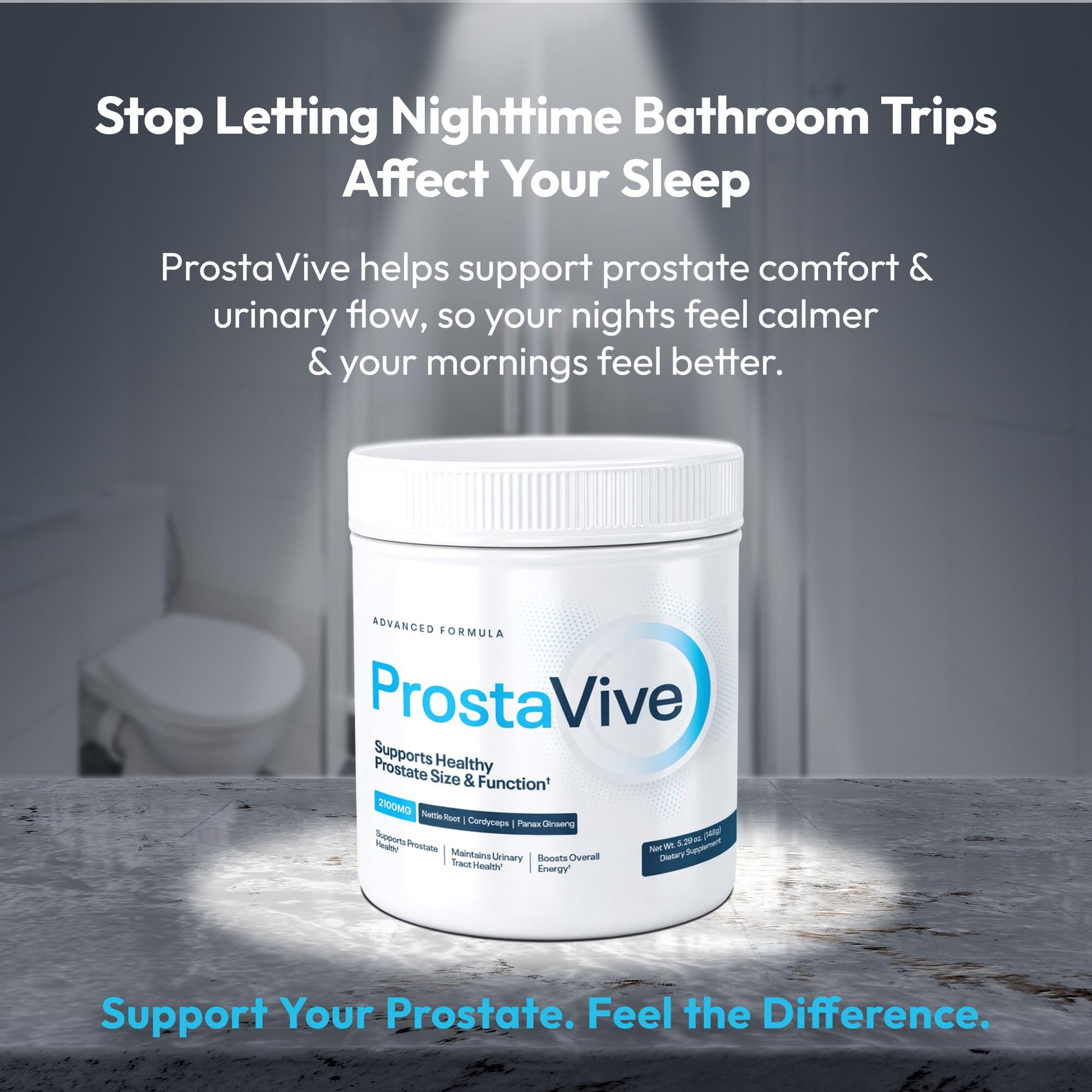 ProstaVive Advanced Prostate Support Formula - Complete Urinary & Bladder Health Supplement - Helps Promote Strong Flow & Emptying - Natural Powder - Gluten Free, Non-GMO ProstaVive Au supplements