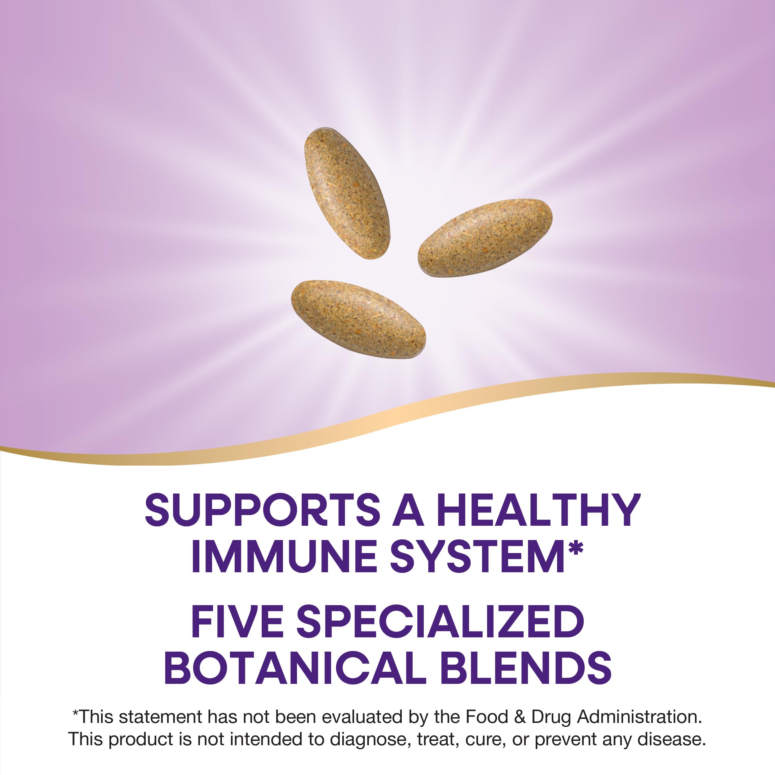 Nature's Way Systemwell Ultimate Immune* with Vitamins C, A, D, Zinc, & Selenium, Multi-System Botanical Blends Including Immune, Respiratory, Digestive & Circulatory, 180 Tablets (Packaging May Vary) Nature's Way Au supplements