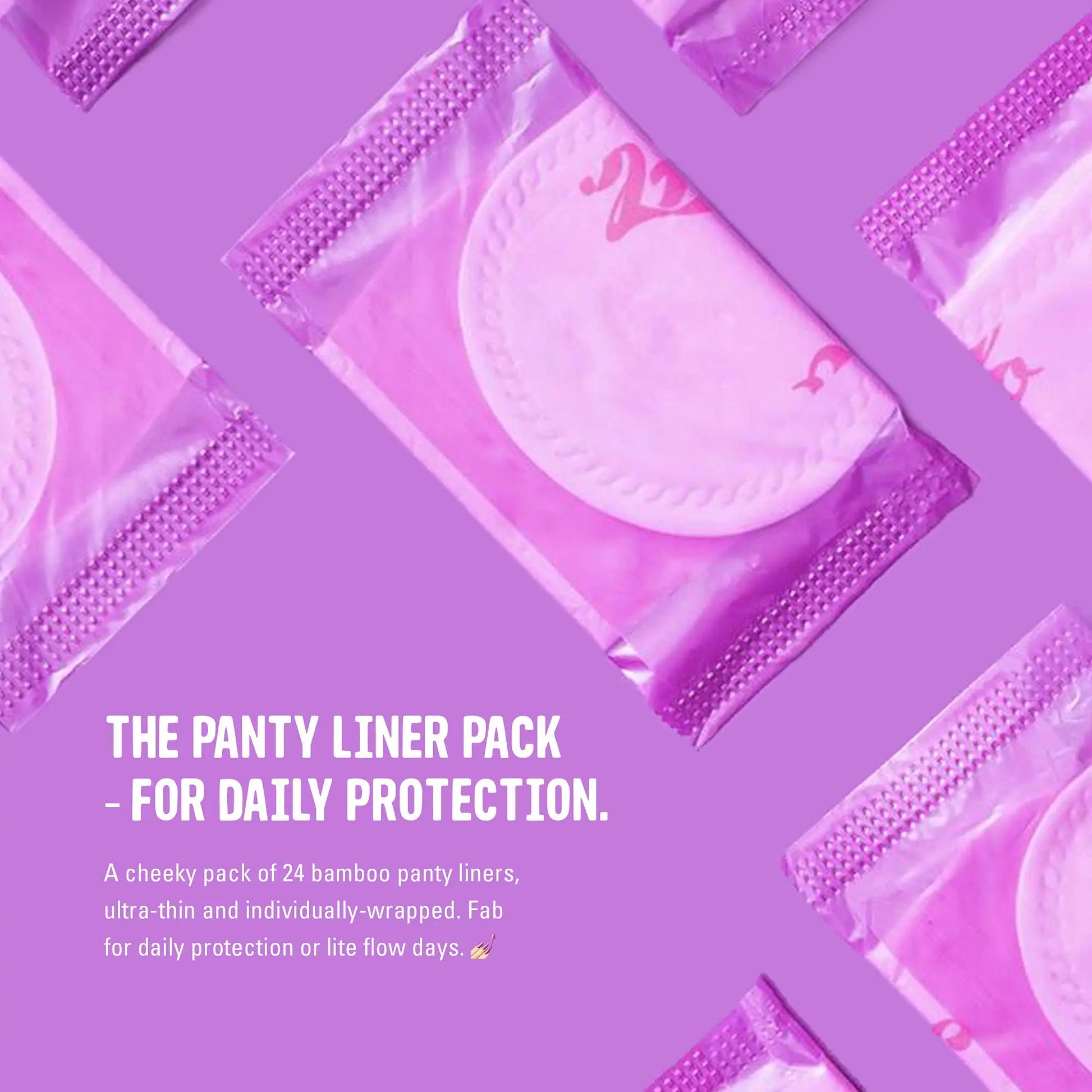 FLO - Organic Bamboo Daily Panty Liners, Plant-Based Cotton, Biodegradable FLO Au supplements