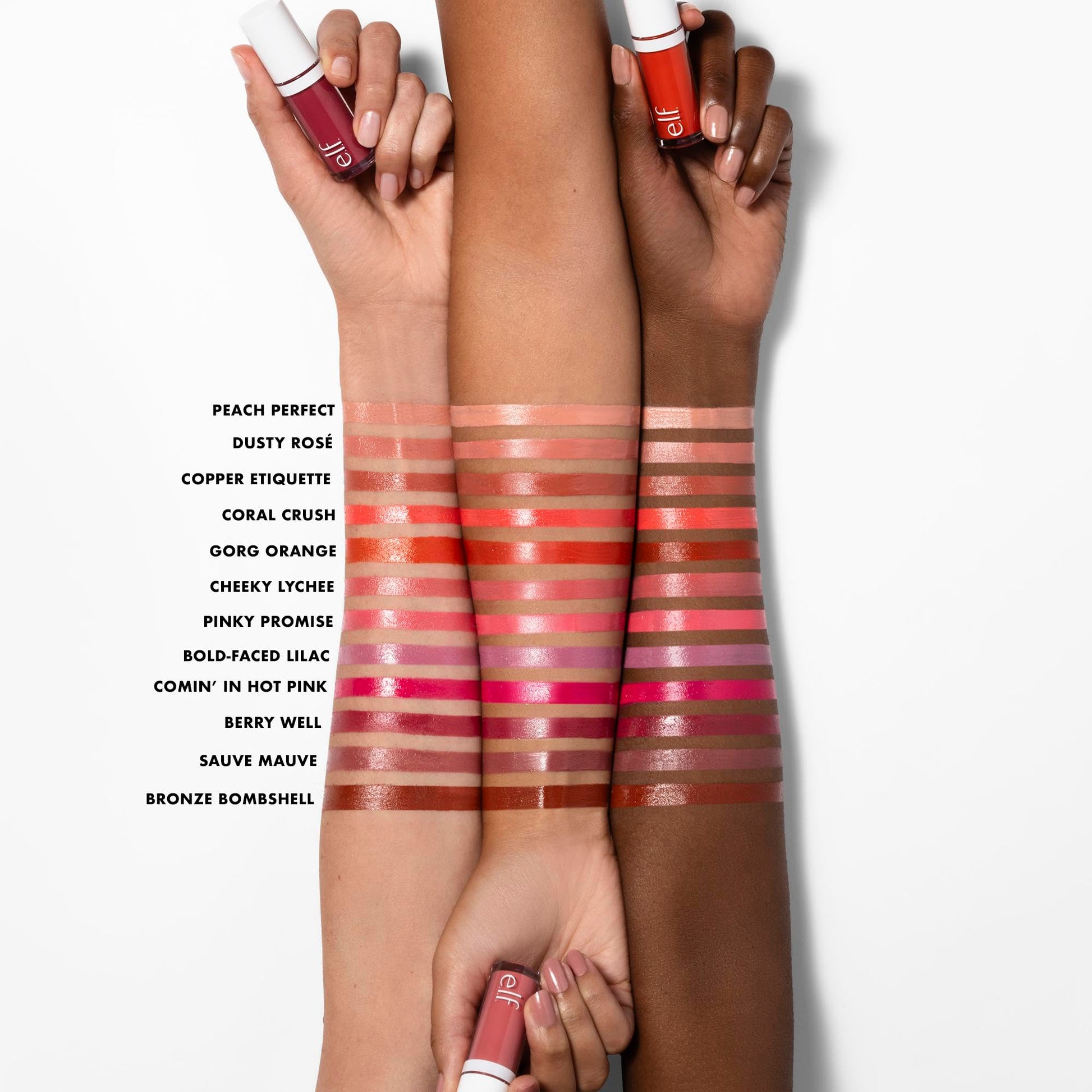 e.l.f. Camo Liquid Blush, Long-lasting Liquid Blush For High-pigment Color, Creates A Soft, Dewy Finish, Vegan & Cruelty-free, Cheeky Lychee e.l.f. Au supplements