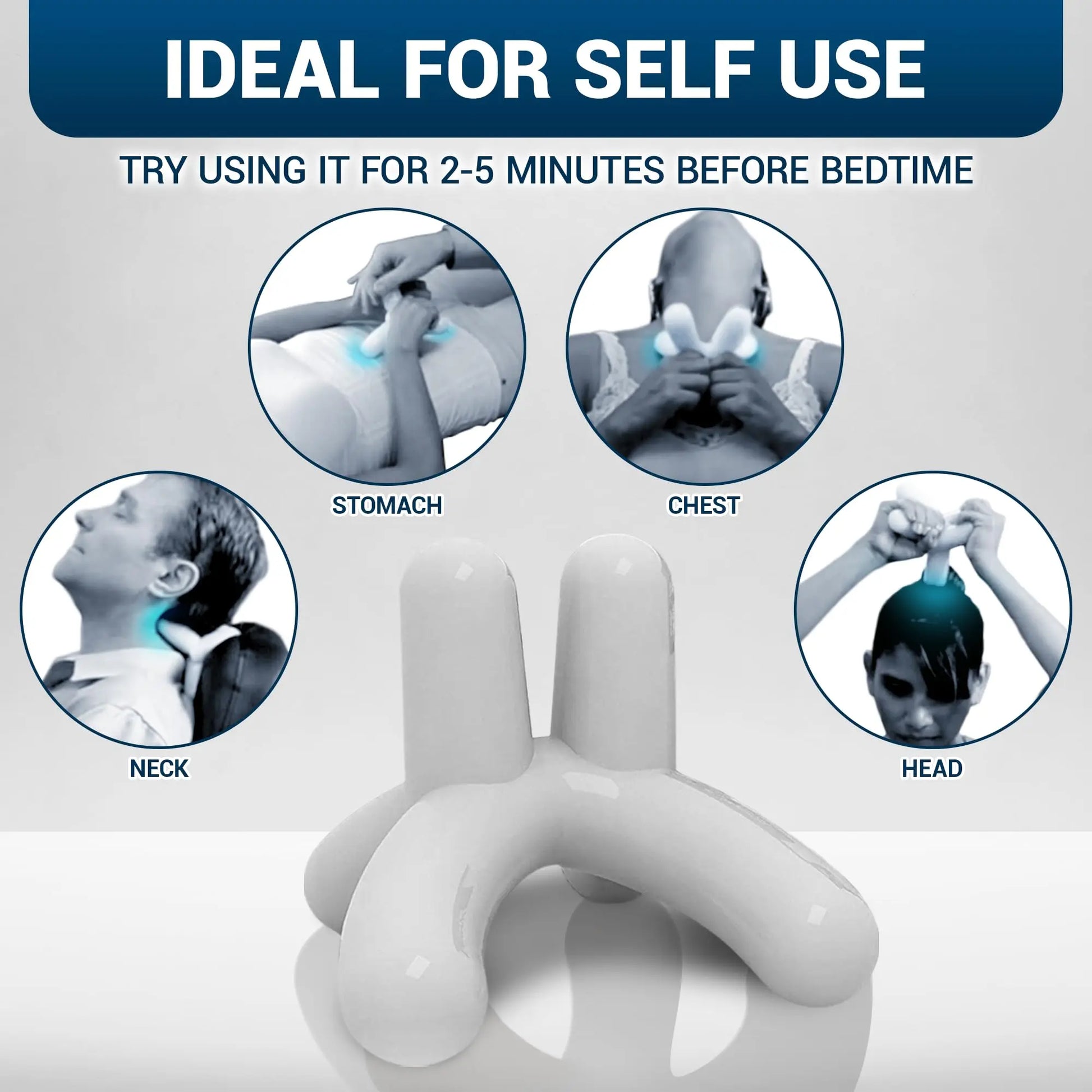 Dr. Berg’s Self-Massage Tool, Best for Back Pain Relief, Handheld Neck and Lower Back Dr. Berg Nutritionals Au supplements