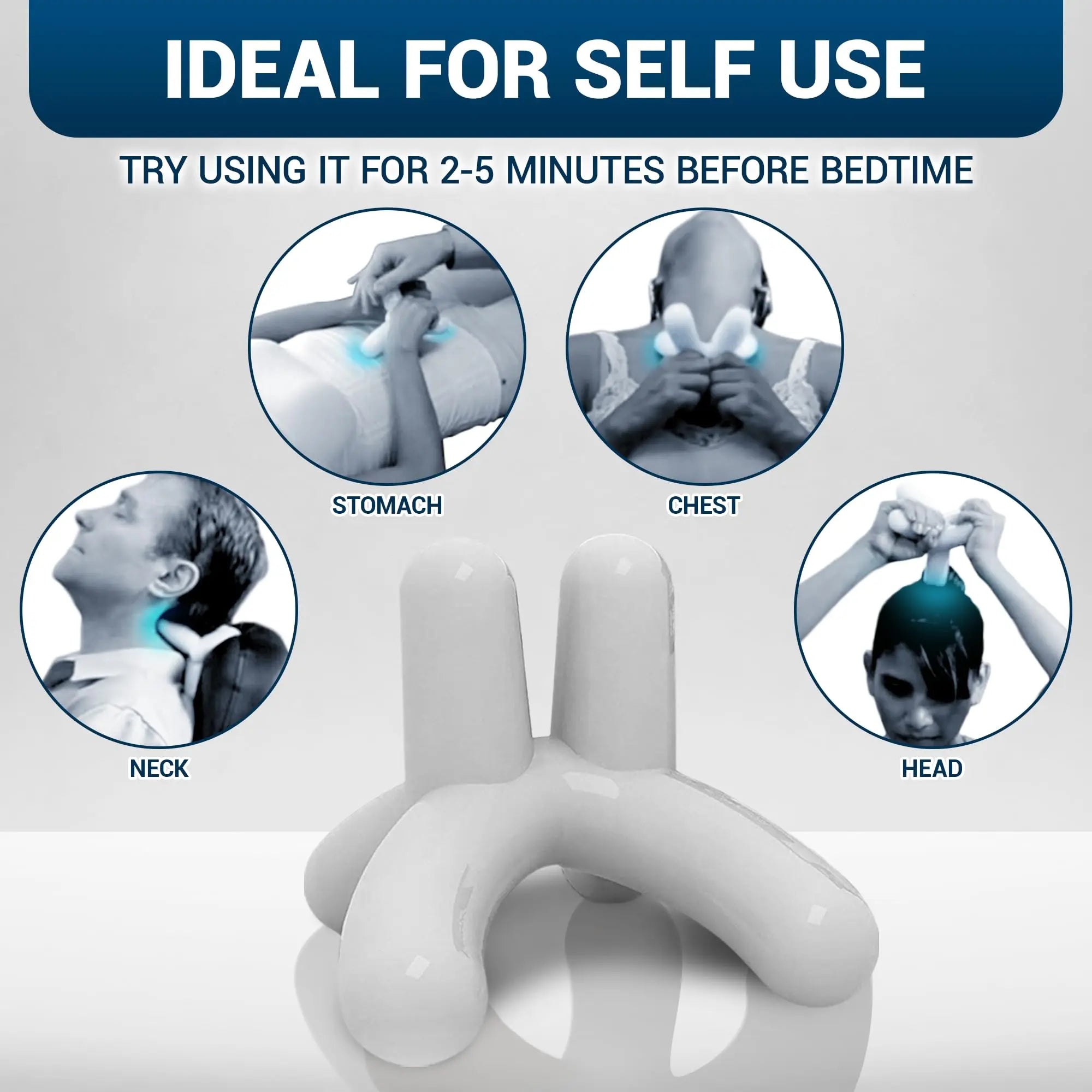 Dr. Berg’s Self-Massage Tool, Best for Back Pain Relief, Handheld Neck and Lower Back Dr. Berg Nutritionals Au supplements