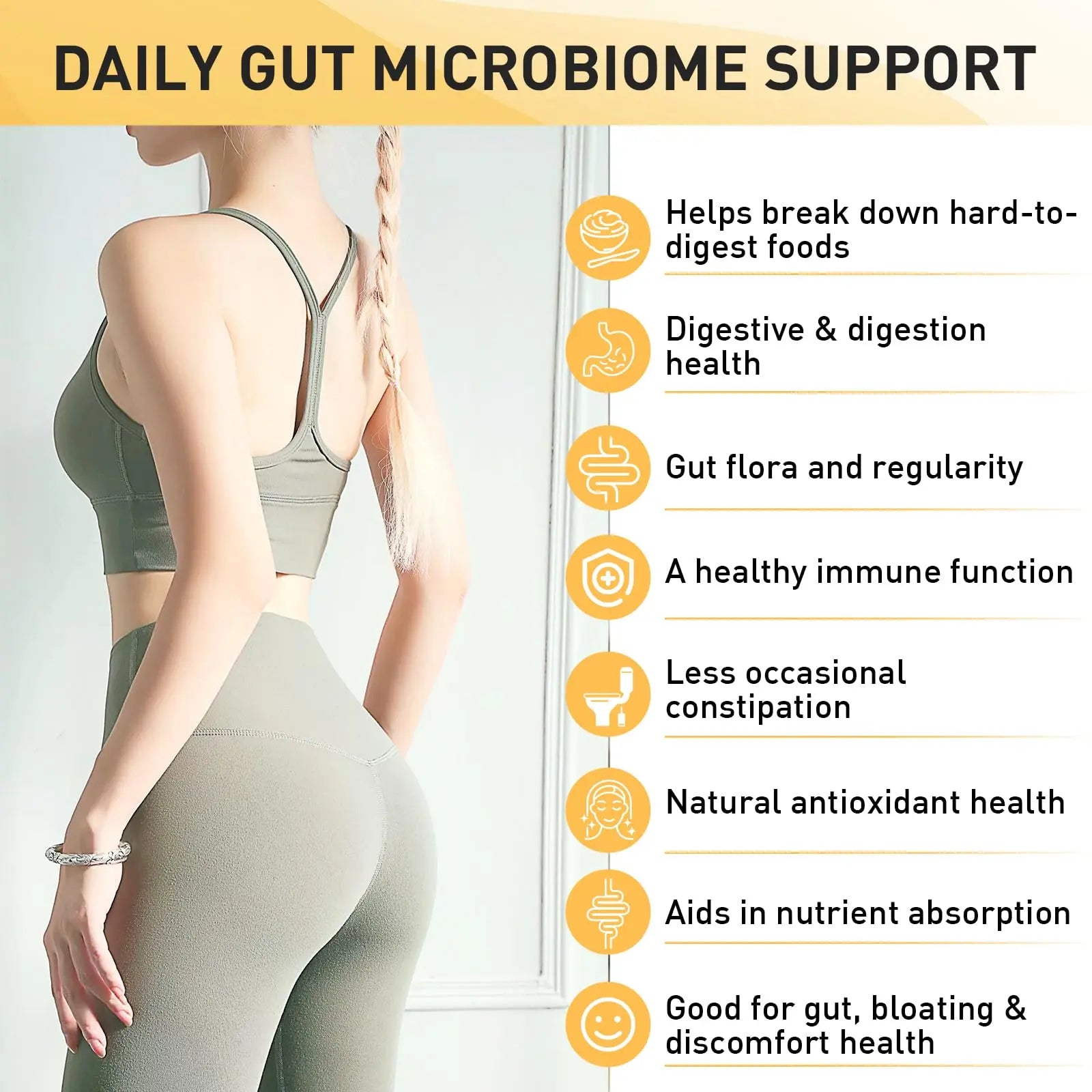 Probiotics for Women & Men, 300 Billion CFU 11 Strains, Probiotic with Organic Herbal GOGOSATIS Au supplements