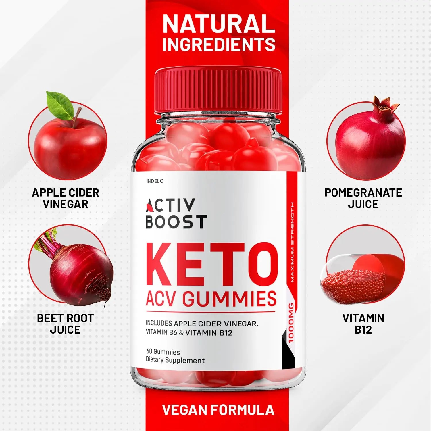 (3 Pack) Activ Boost Keto ACV Gummies - Activ Boost Keto ACV Gummies Reviews Indelo Au supplements