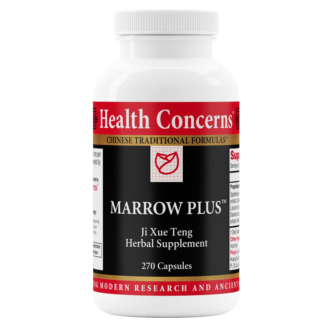 Health Concerns Marrow Plus – Bone Marrow & Blood Generation Herbal Supplement – Chinese Herbal Formula for Anemia, & Circulation Support – Astragus, Salvia, & Tangerine Extracts – 270 Capsules Health Concerns Au supplements